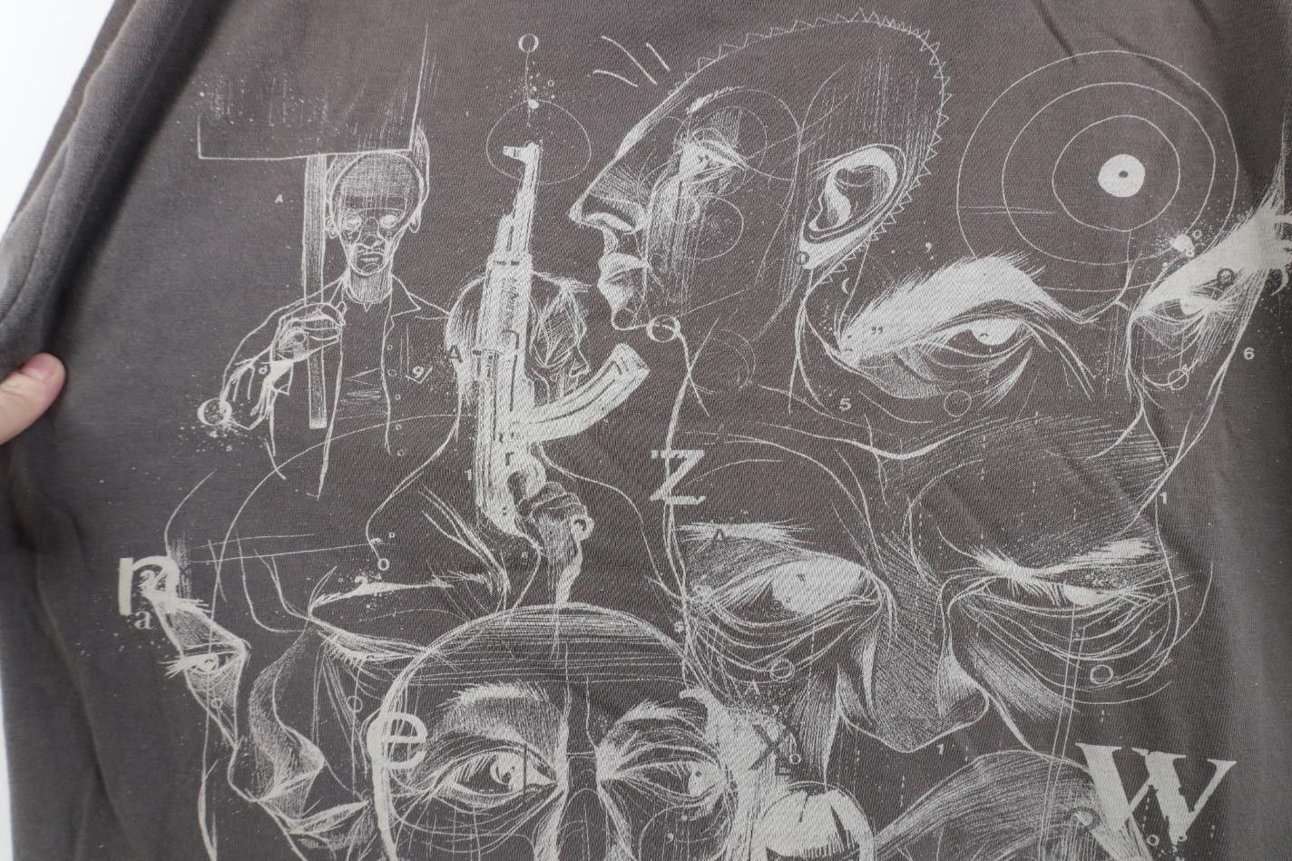 Vintage Vintage Y2K Gallery Art Short Sleeve T-Shirt Gray Cotton Size US M / EU 48-50 / 2 - 6 Thumbnail