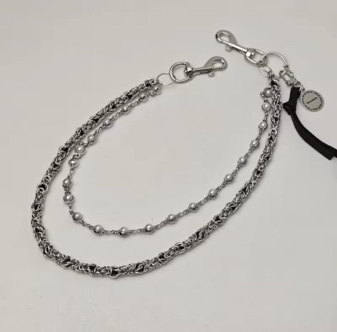 Japanese Brand × Jewelry 2 Layer Natural Echo Pearled Wallet Chain Size ONE SIZE - 6 Thumbnail