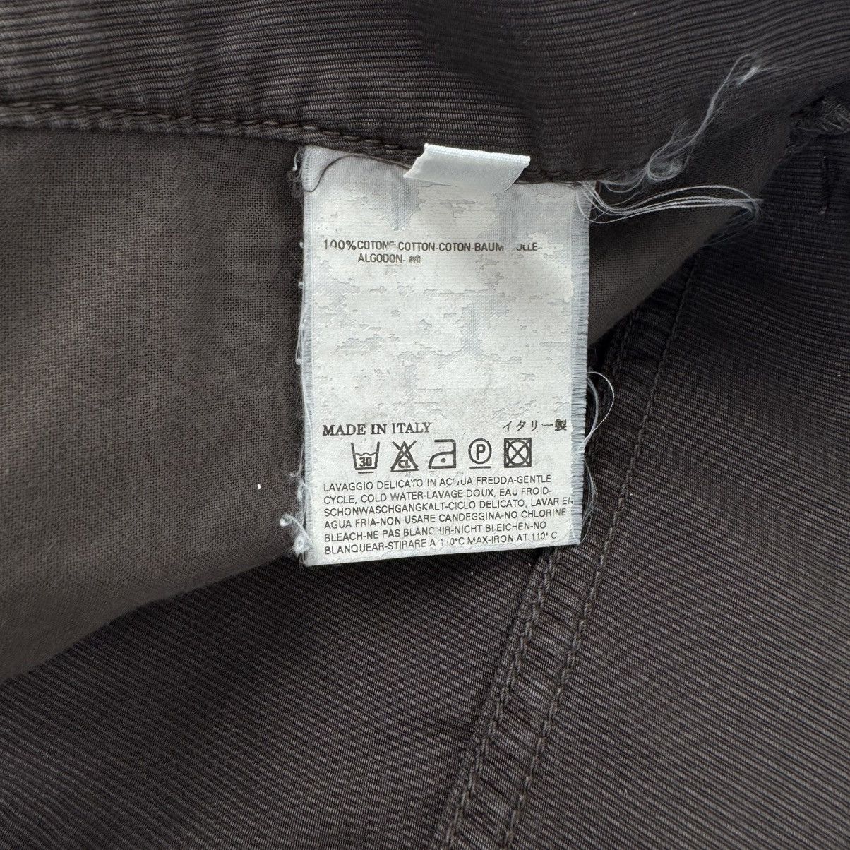 Maison Margiela SS2007 Martin Margiela Brown Cotton Relaxed Straight Pants Size US 31 - 9 Thumbnail