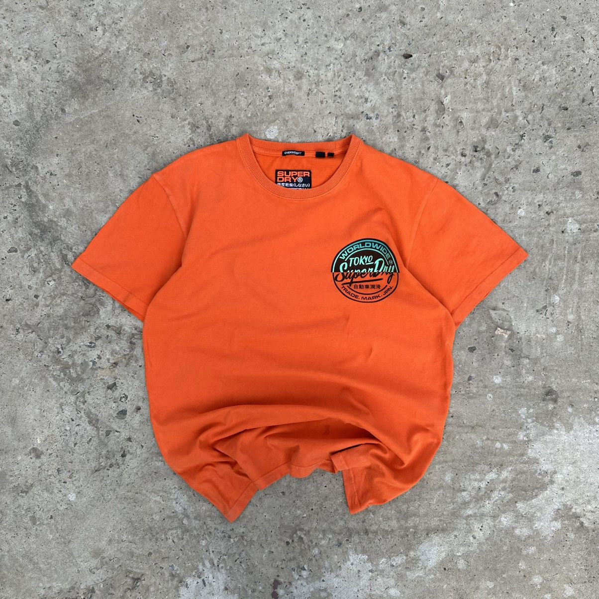 Superdry VTG Superdry T-shirts Size L Orange Basic Fit Y2K 00s USA Size US L / EU 52-54 / 3 - 1 Thumbnail
