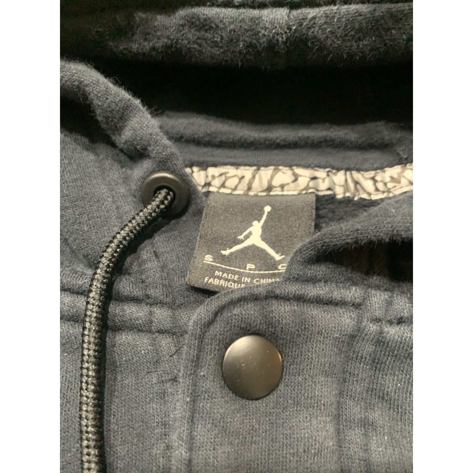 Nike Nike Jordan Hooded Sweatshirt Mens Small Black Full Zip Size US S / EU 44-46 / 1 - 4 Thumbnail