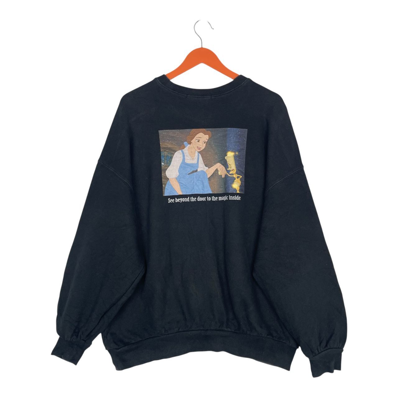 Disney Movies!Beauty And The Beast Backhit Print Sweatshirt Size F Size XXL / US 16-18 / IT 52-54 - 1 Thumbnail