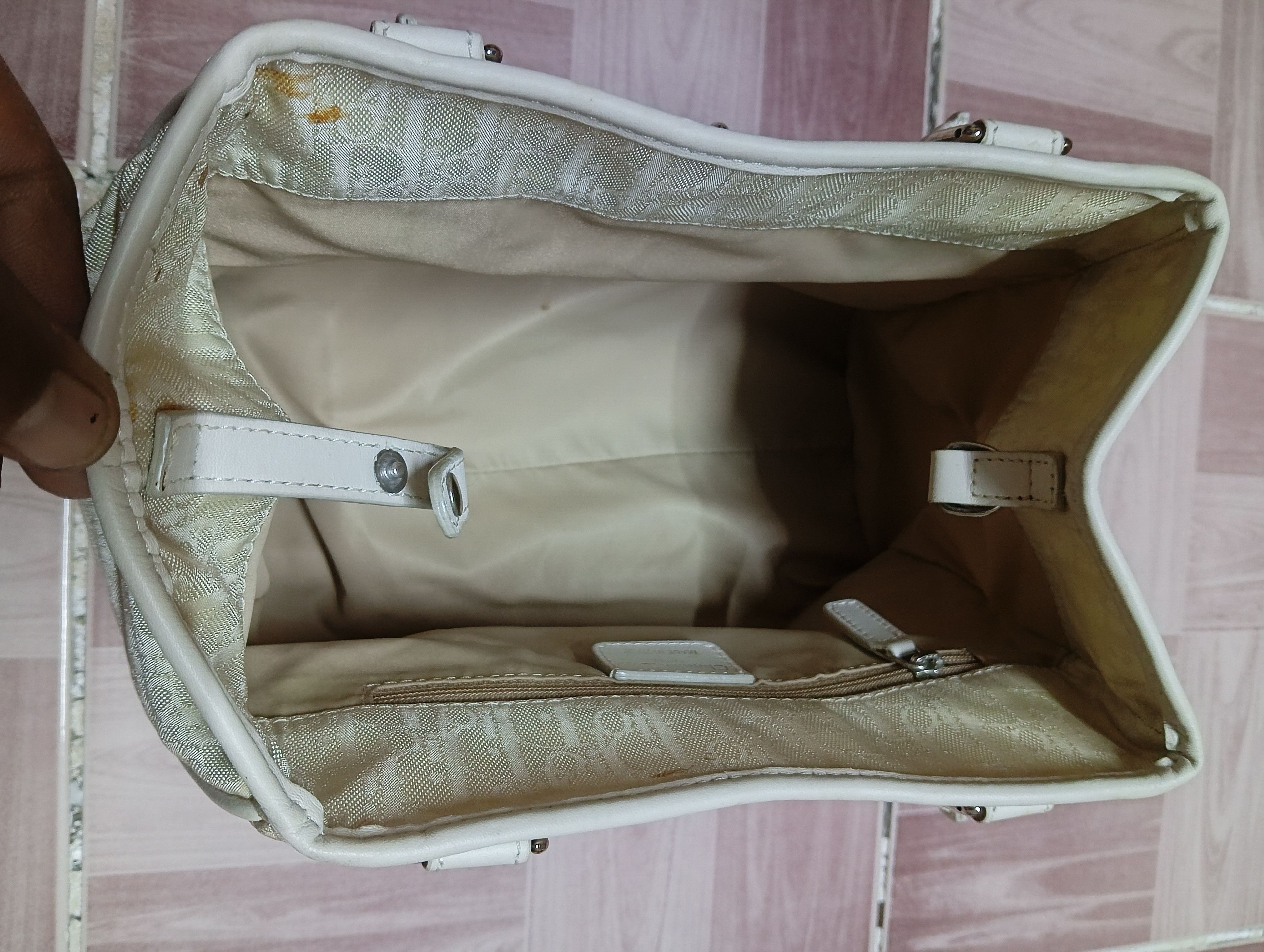 Dior christian dior oblique cream canvas bags Size ONE SIZE - 6 Thumbnail