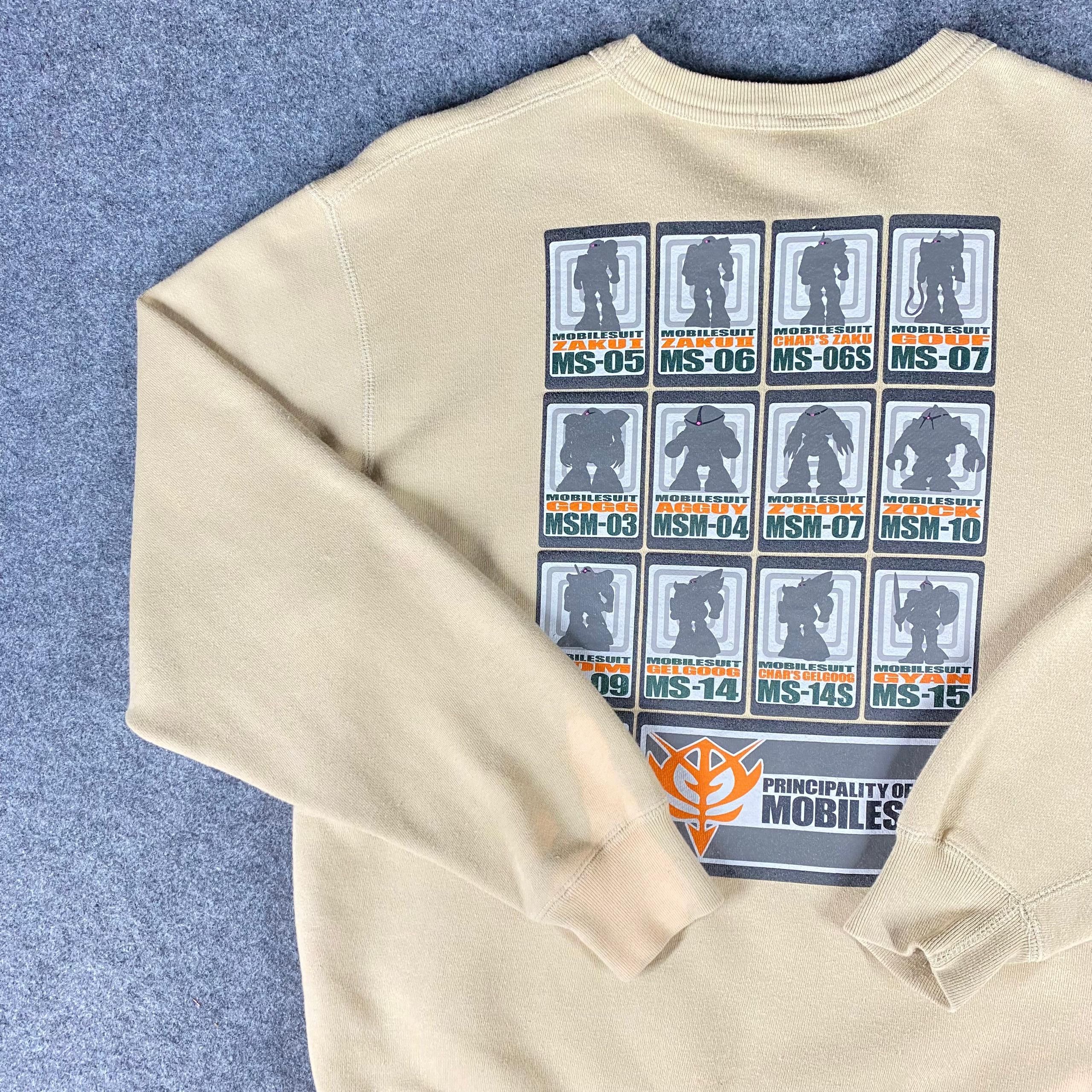 Anime Vintage Gundam Anime Promo Sweatshirt Size US L / EU 52-54 / 3 - 5 Thumbnail