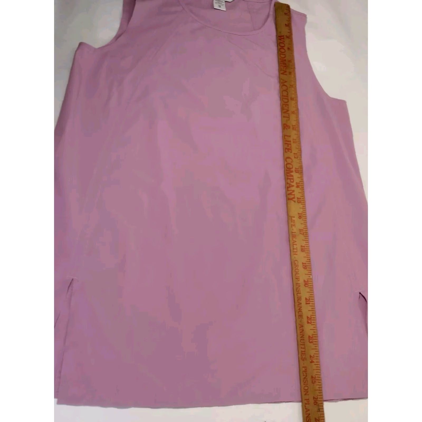 Athleta Athleta Zephyr Refined Tank Top Shirt Women XS Purple Mauve Sleeveless Round Neck Pullover Wide Strap Activewear Camisole Size XS / US 0-2 / IT 36-38 - 5 Thumbnail