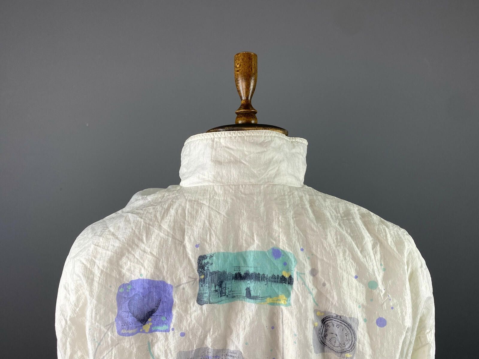Adidas Vintage Rare Adidas Originals White Track Jacket D 44 F 40 Size US M / EU 48-50 / 2 - 6 Thumbnail