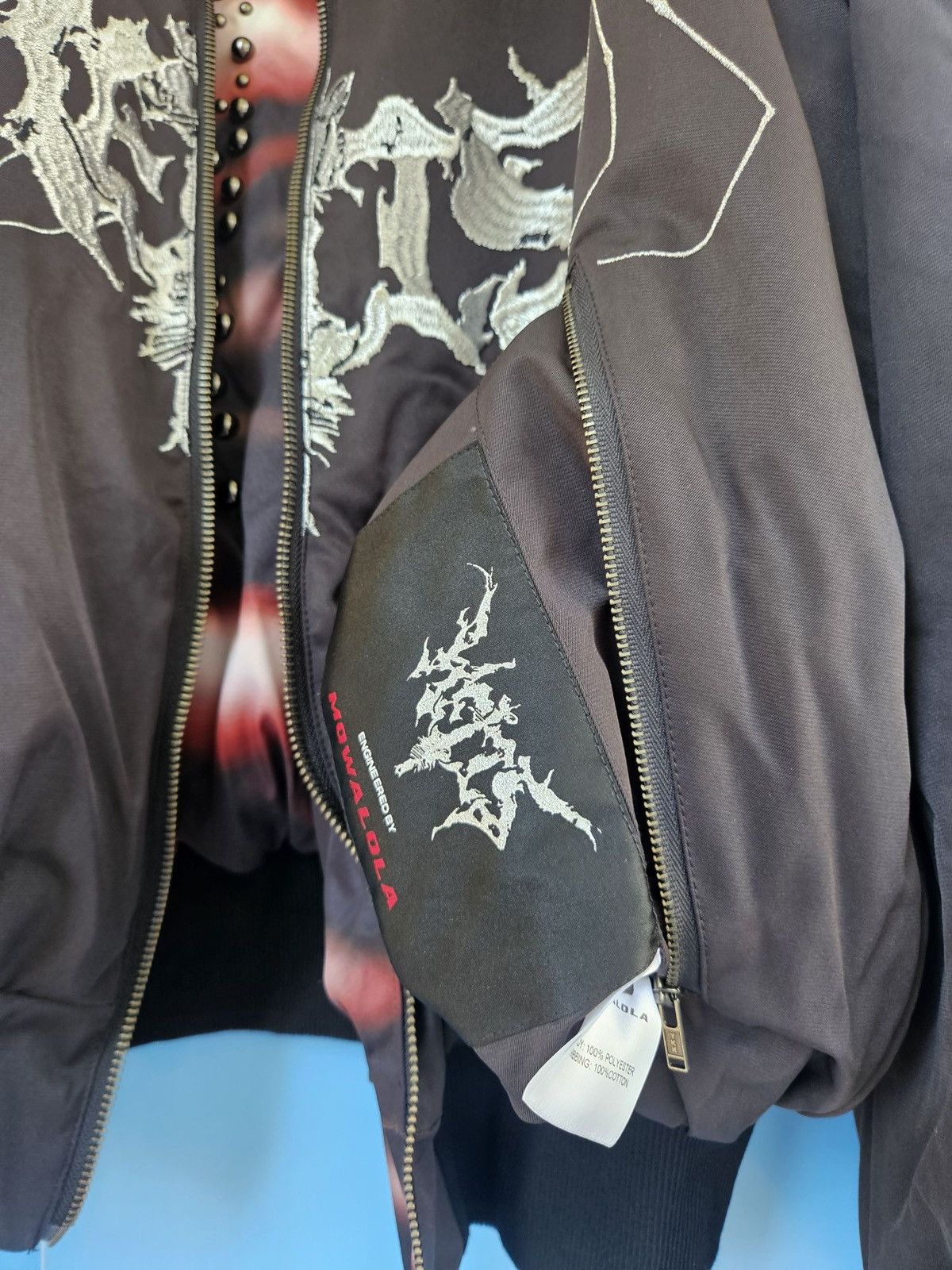 Mowalola EXTREMELY RARE!!! Mowalola Reversible Bomber Jacket Size US S / EU 44-46 / 1 - 11 Thumbnail