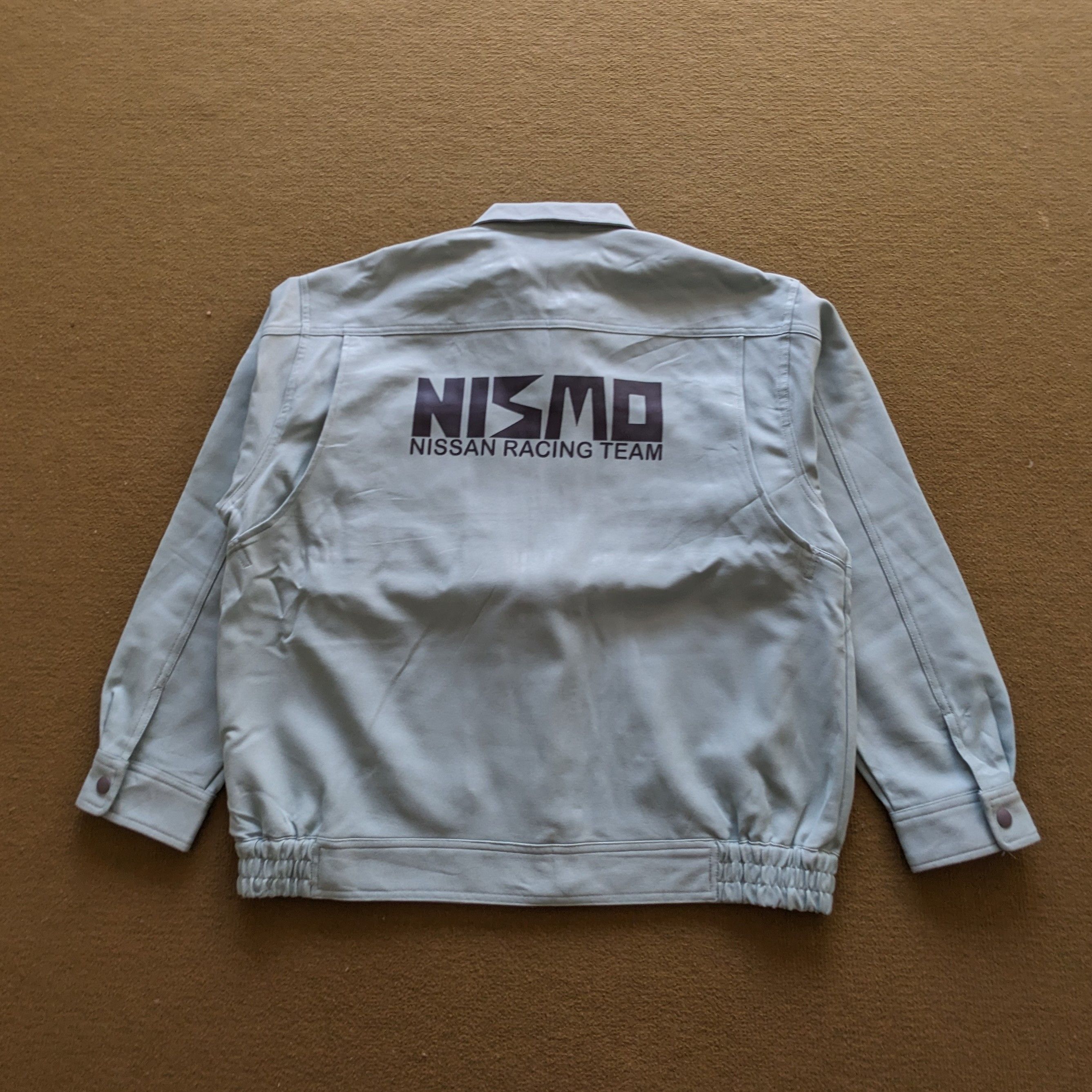Japanese Brand Vintage NISMO NISSAN Racing Team Uniform Custom Jacket Size US L / EU 52-54 / 3 - 3 Thumbnail
