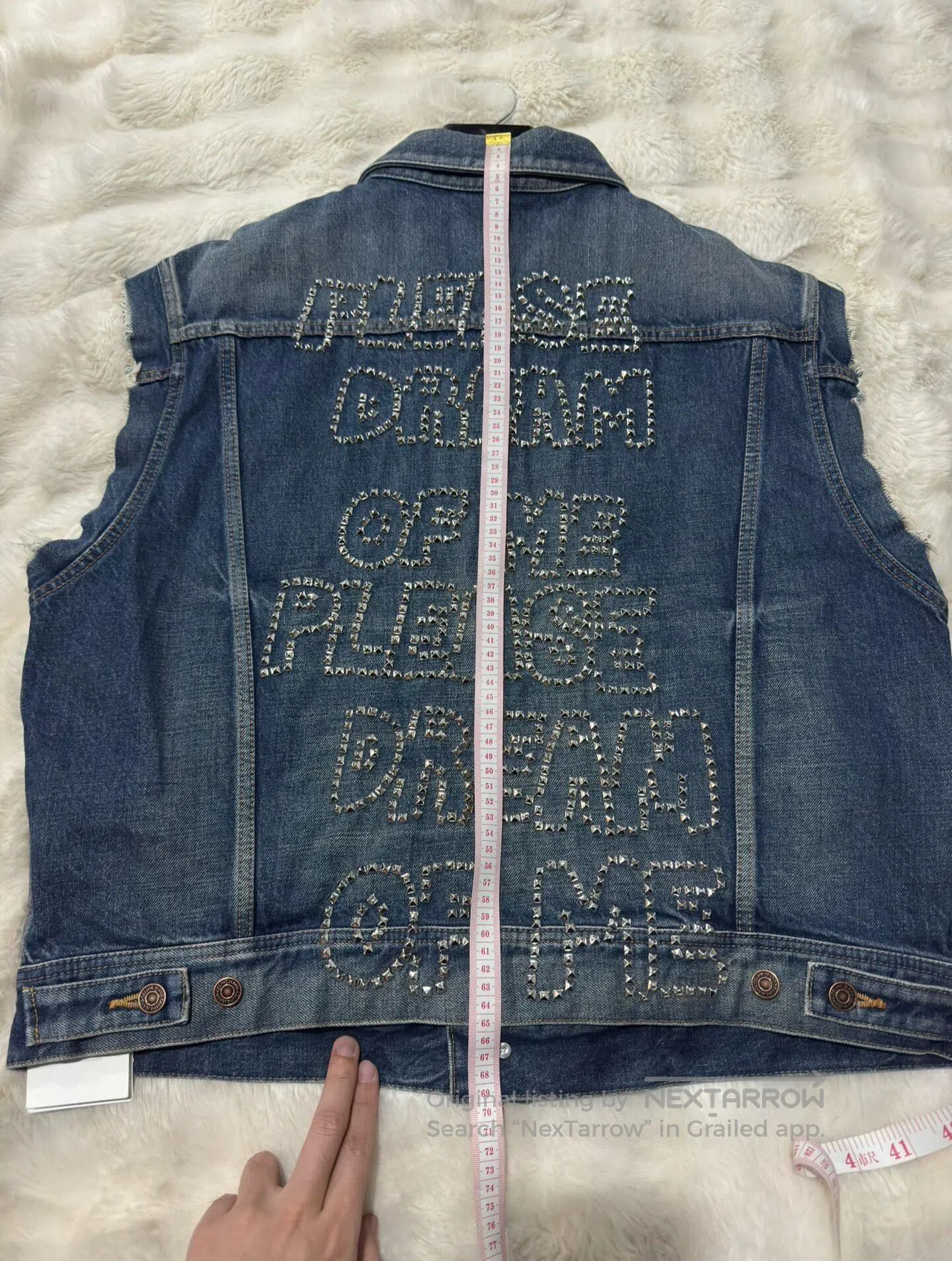 Celine CELINE Studded Heavy Denim Vest| Size US M / EU 48-50 / 2 - 8 Thumbnail