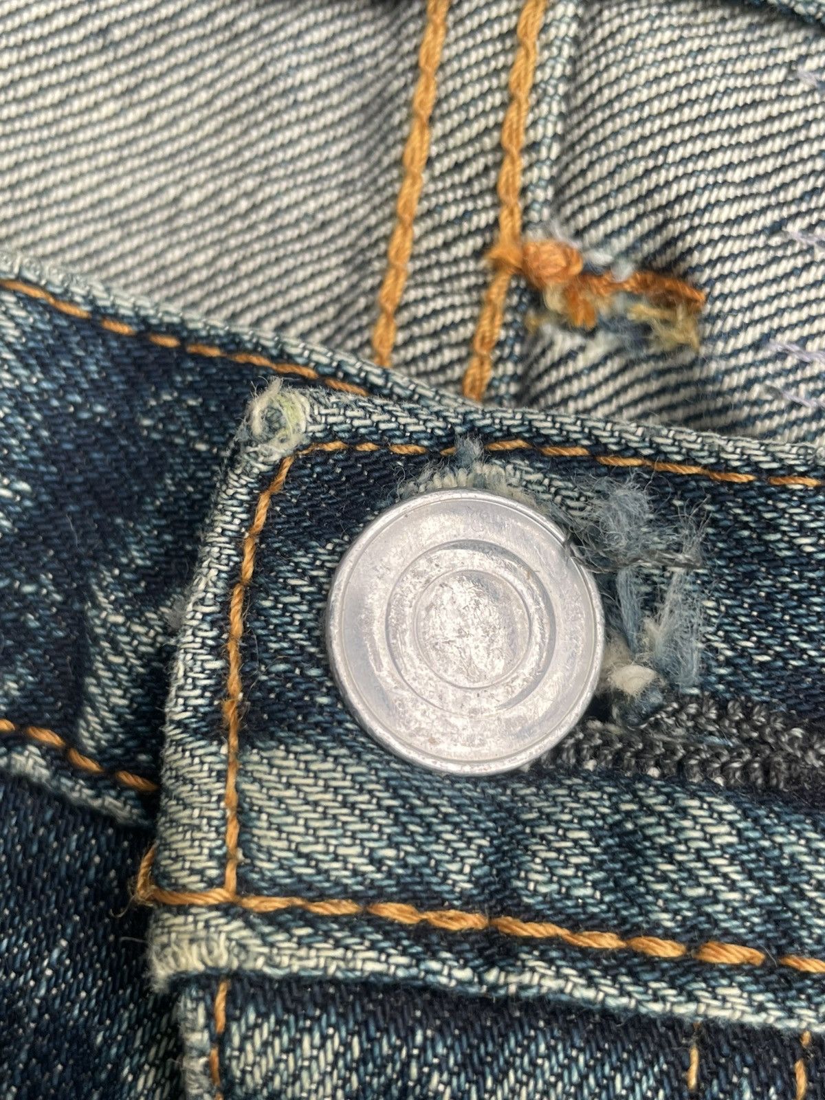 Japanese Brand Ships Redline Selvedge Denim Size US 36 / EU 52 - 21 Thumbnail