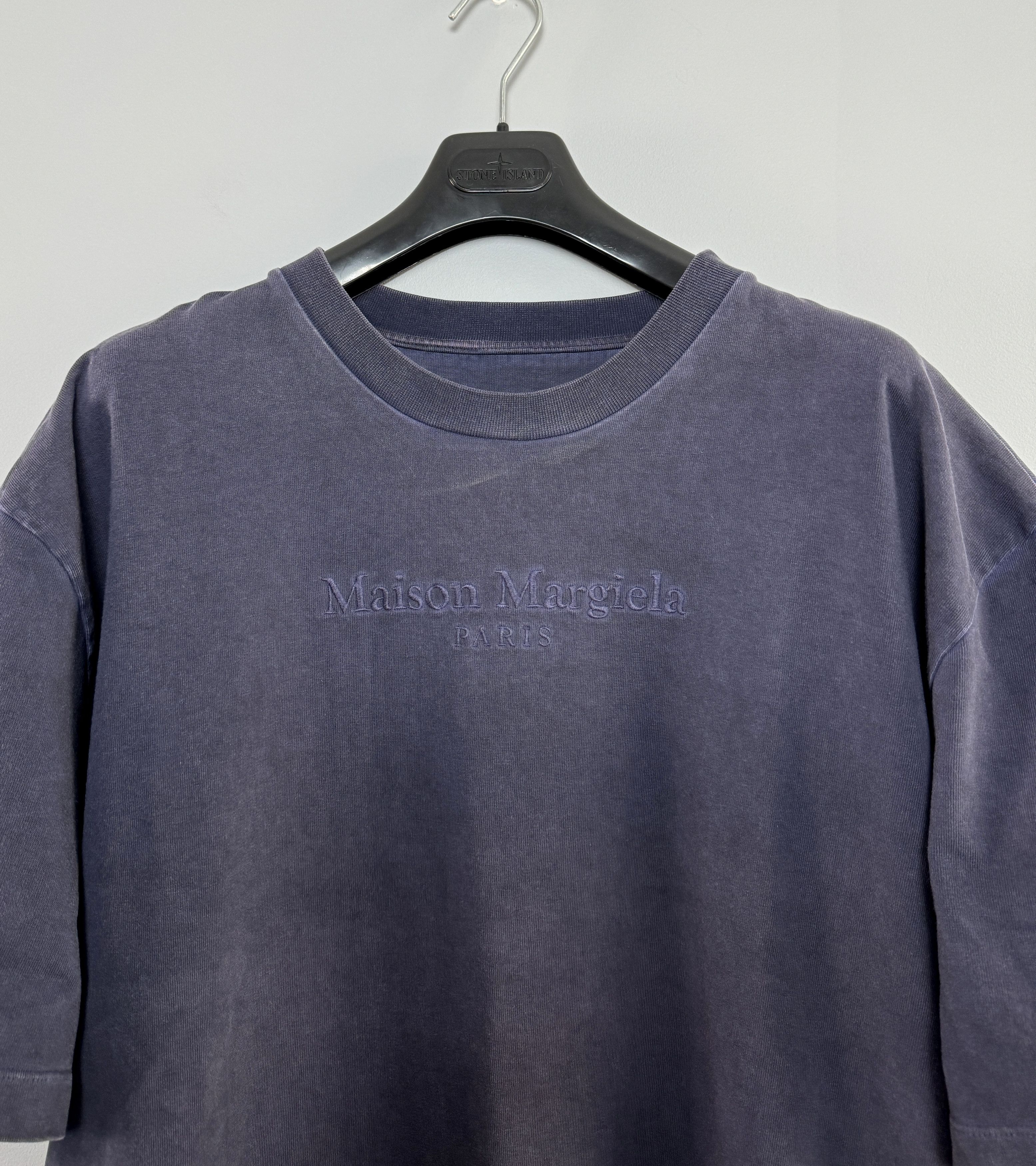 Maison Margiela Maison Margiela Braille Logo Tee T-Shirt Washed Oversized 48 Size US M / EU 48-50 / 2 - 3 Thumbnail