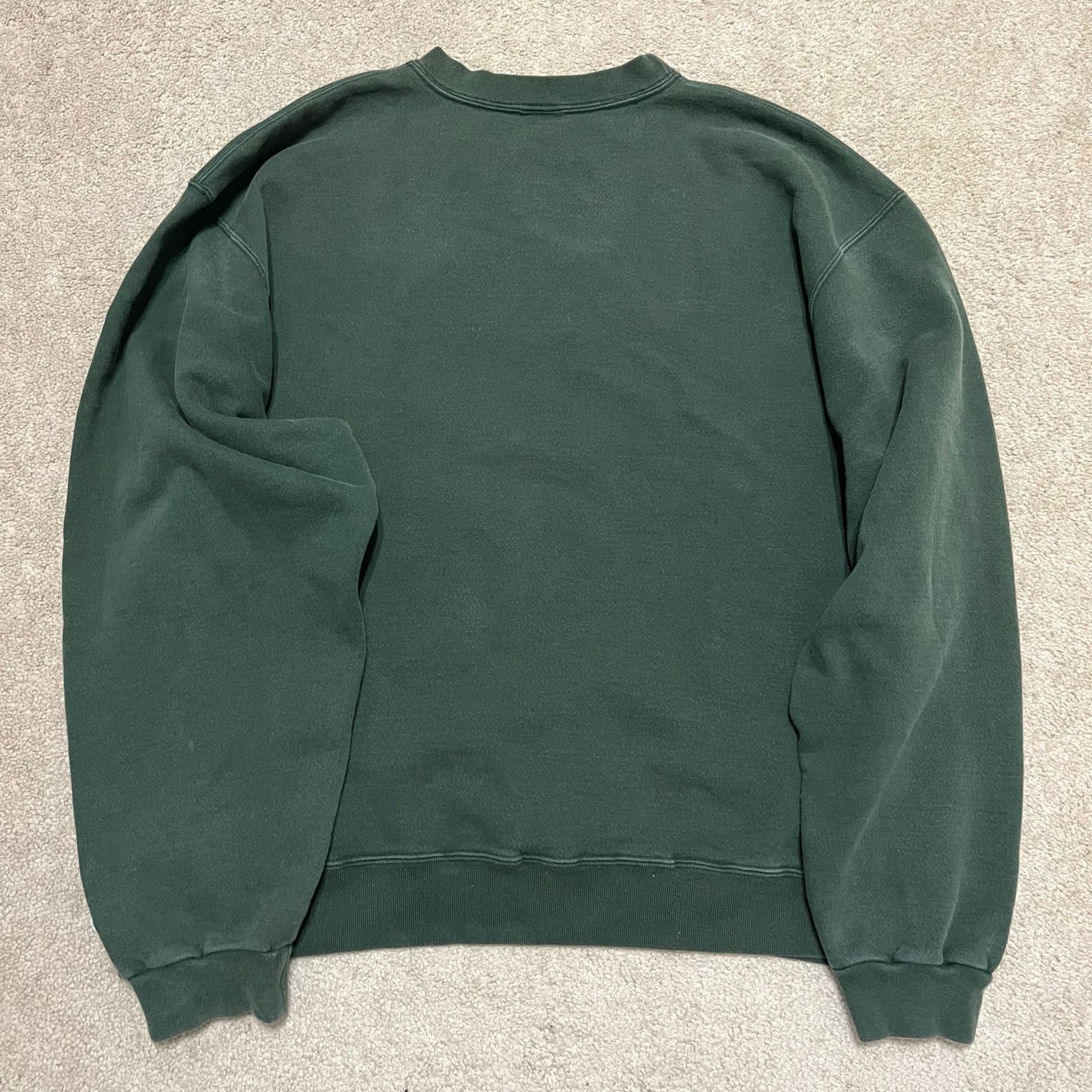 Champion Vintage Champion Embroidered Green Oversized Crewneck XL Size US XL / EU 56 / 4 - 2 Thumbnail