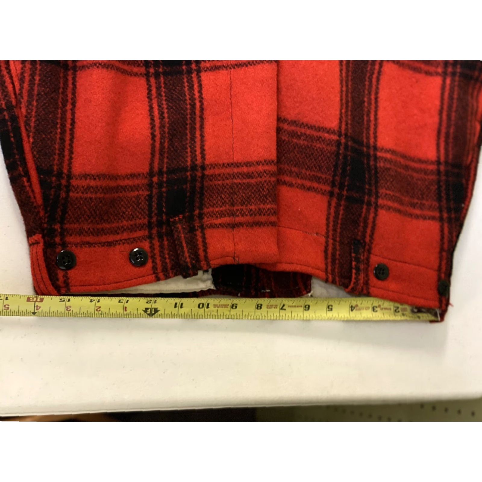 Vintage VINTAGE Penneys Buffalo Plaid Wool Hunting Pants Mens 32 Red Black Wool Blend Casual USA 32 Mens Pants Size US 32 / EU 48 - 6 Thumbnail