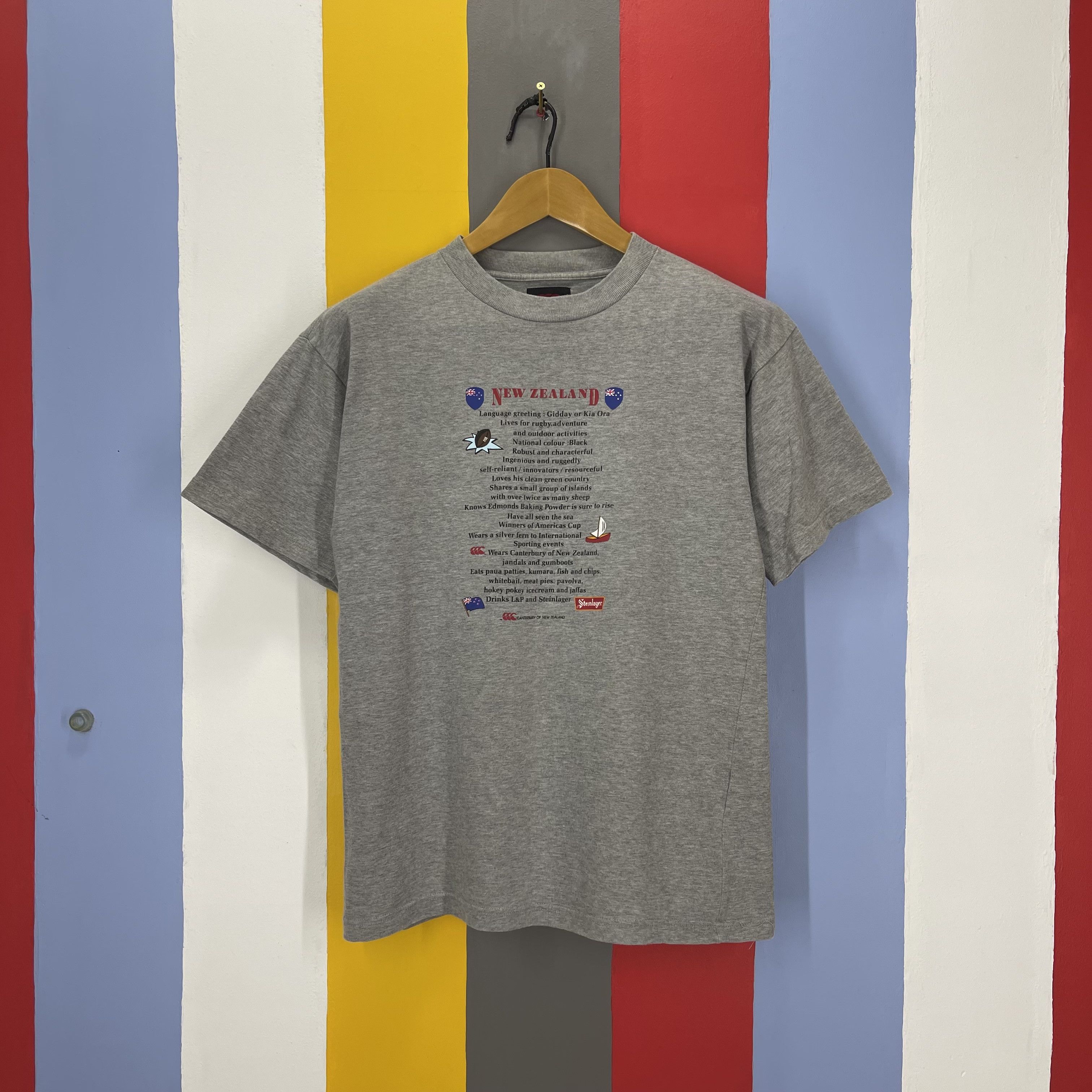 Canterbury of New Zealand CANTERBURY NEW ZEALAND Crew Neck T Shirt #1540/AZ Size US M / EU 48-50 / 2 - 1 Thumbnail