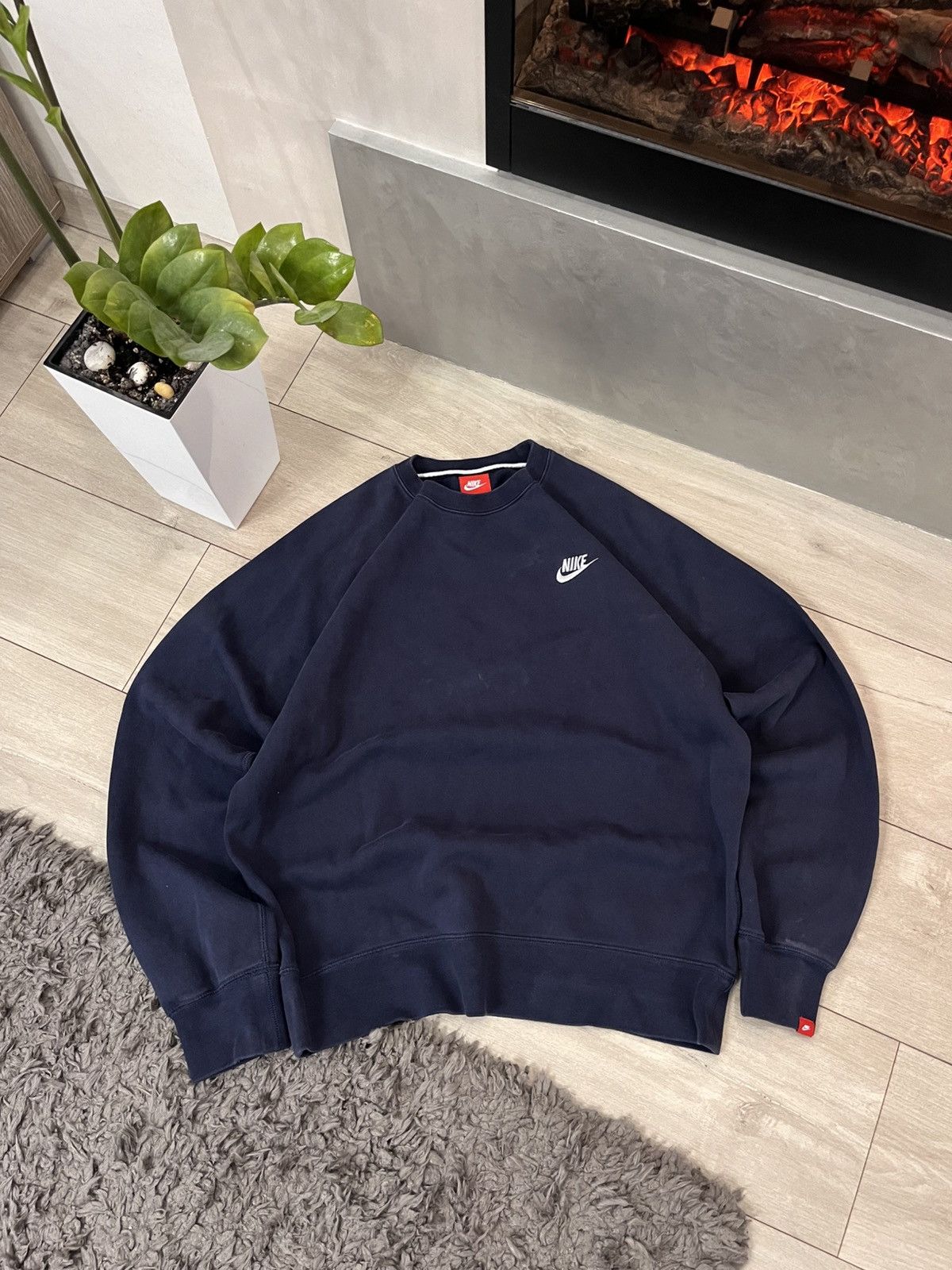 🔥90’s Nike Boxy USA Big Logo Hoodie Travis Y2k Retro