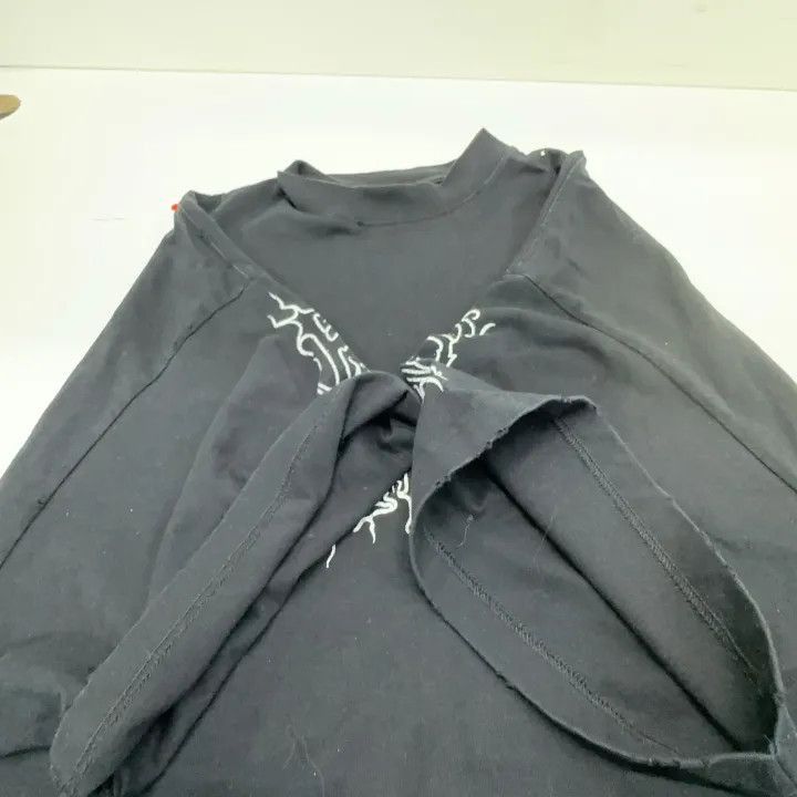 Balenciaga Balenciaga Balenciaga FW23 Black Short Sleeve Tshirt -2507 Size US L / EU 52-54 / 3 - 8 Thumbnail