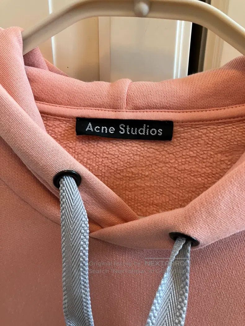 Acne Studios Acne Studios Pink hooded sweatshirt Size XXS / US 00 / IT 34 - 3 Thumbnail