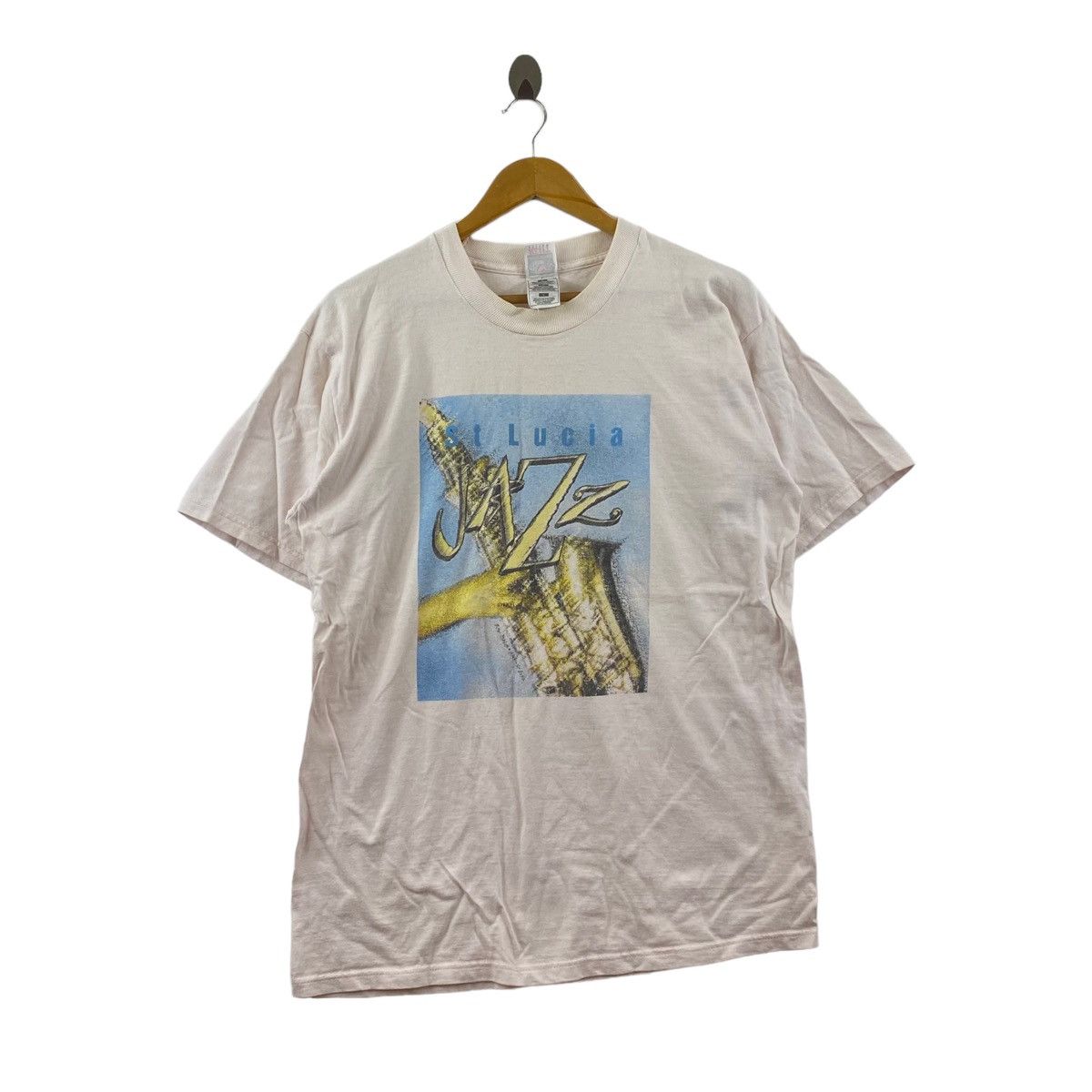 Vintage Vintage 90s ST. LUCIA JAZZ Musical Festival Official Size US L / EU 52-54 / 3 - 1 Thumbnail