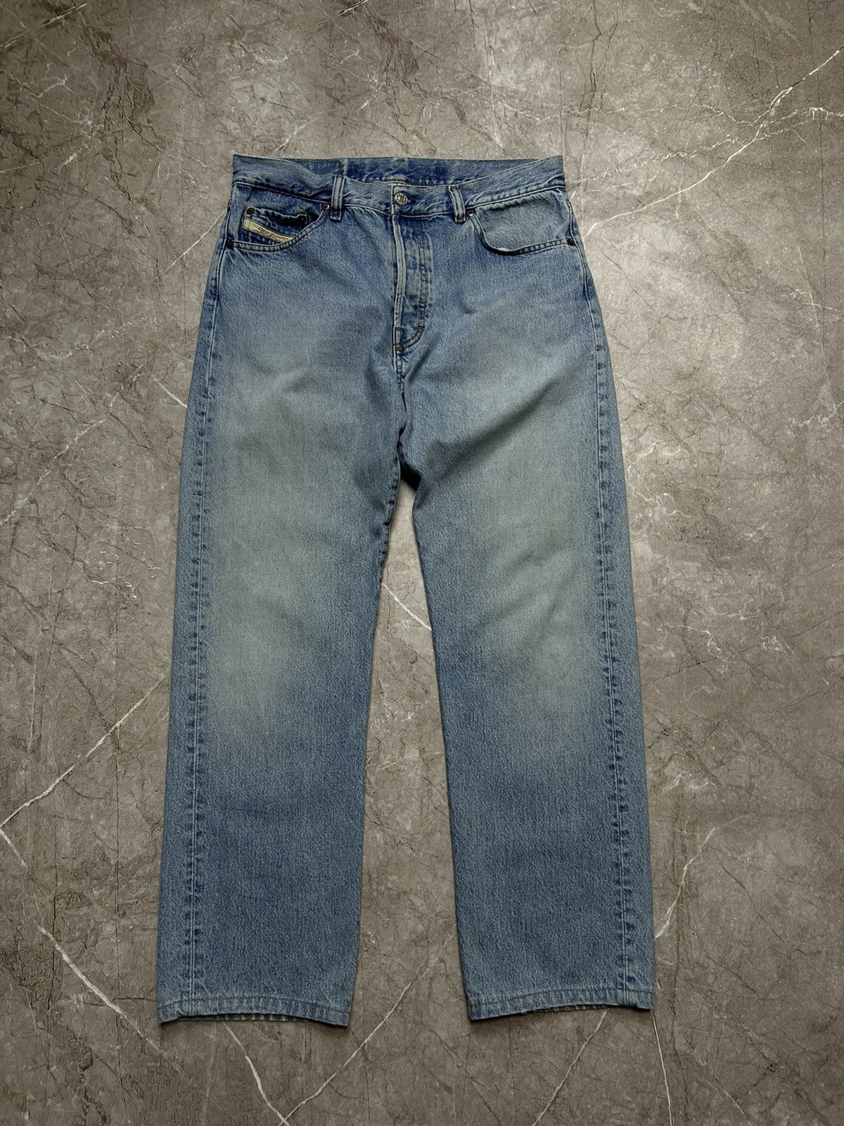 Diesel × Vintage Vintage Diesel Jeans Dirty Pants Faded Denim Distressed Y2K Size US 34 / EU 50 - 3 Thumbnail