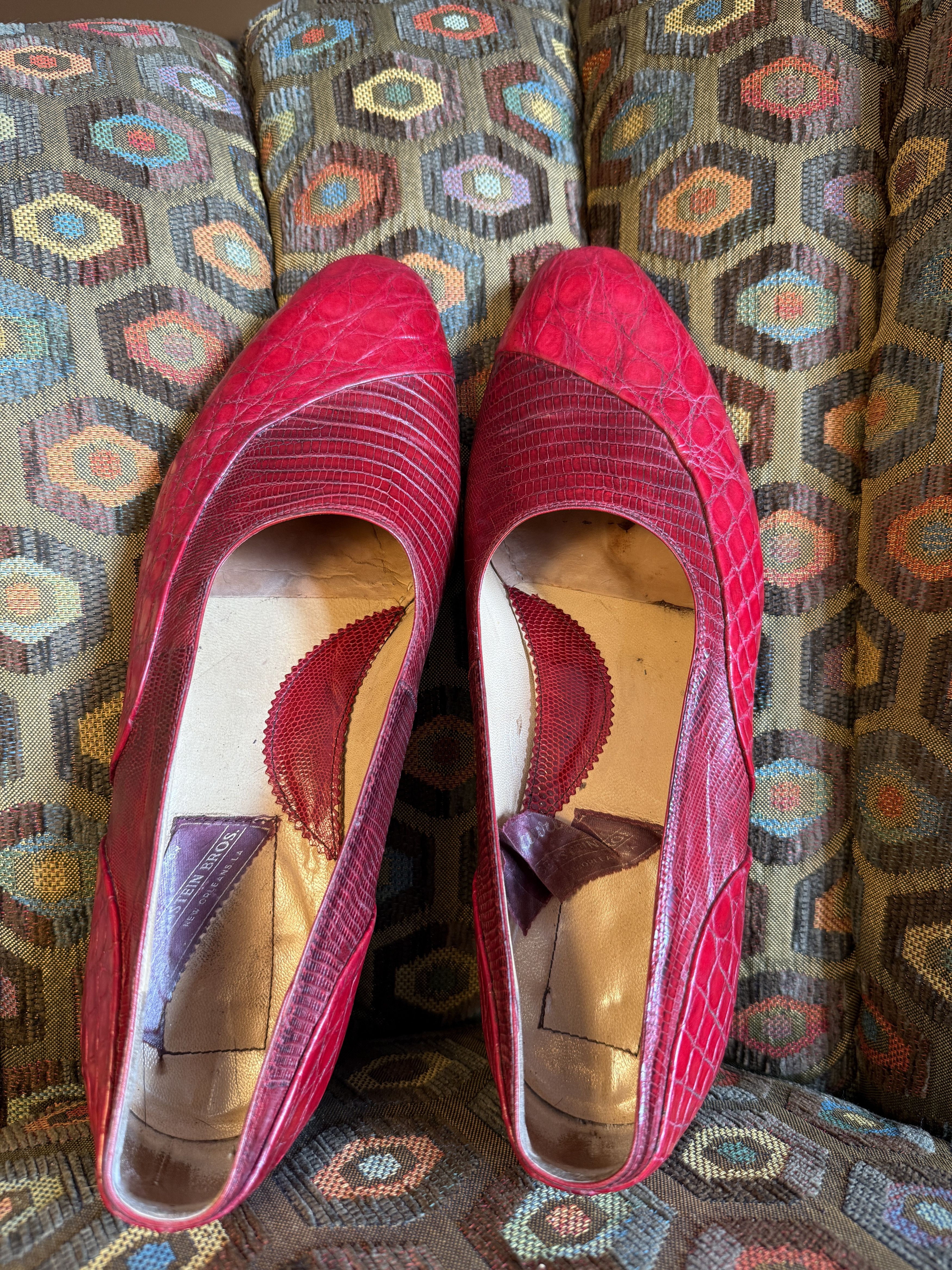 Mauri Mauri genuine alligator Venetian loafers + box/trees Size US 9.5 / EU 42-43 - 6 Thumbnail