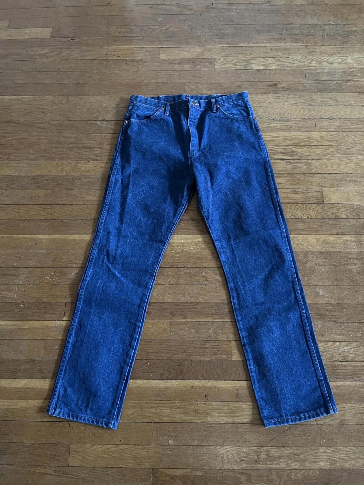 Wrangler Vintage Wrangler Denim of USA fabric Size US 35 - 3 Thumbnail