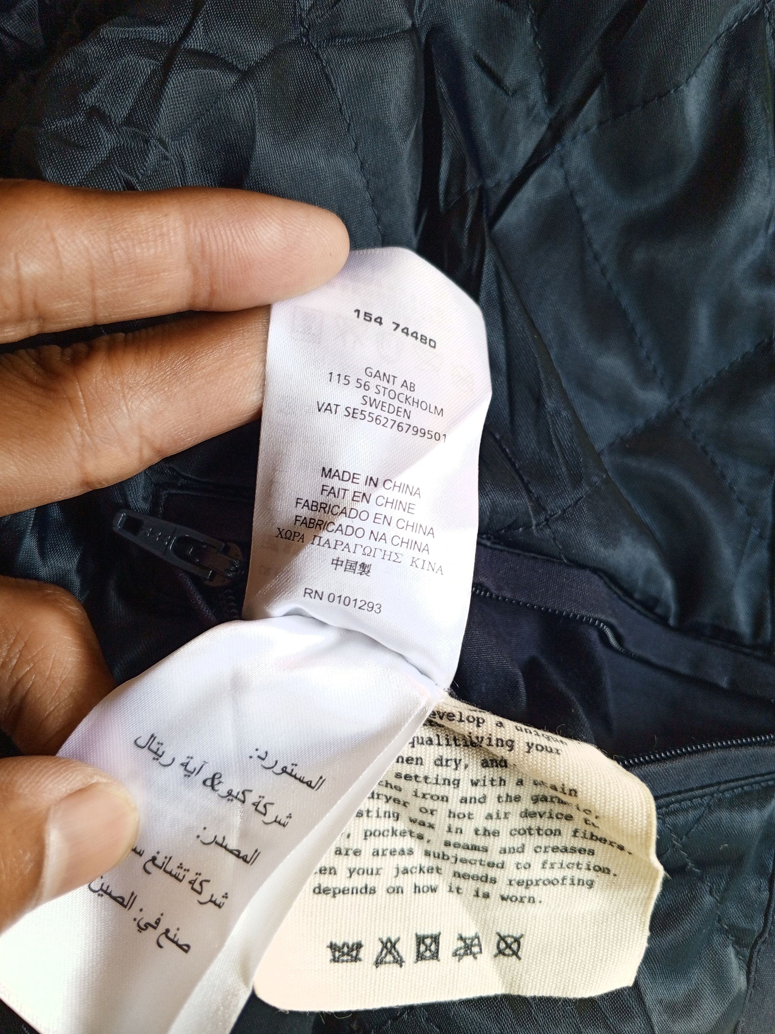 Gant Deck jack zipper { Gant Rugger } Size US XL / EU 56 / 4 - 14 Thumbnail