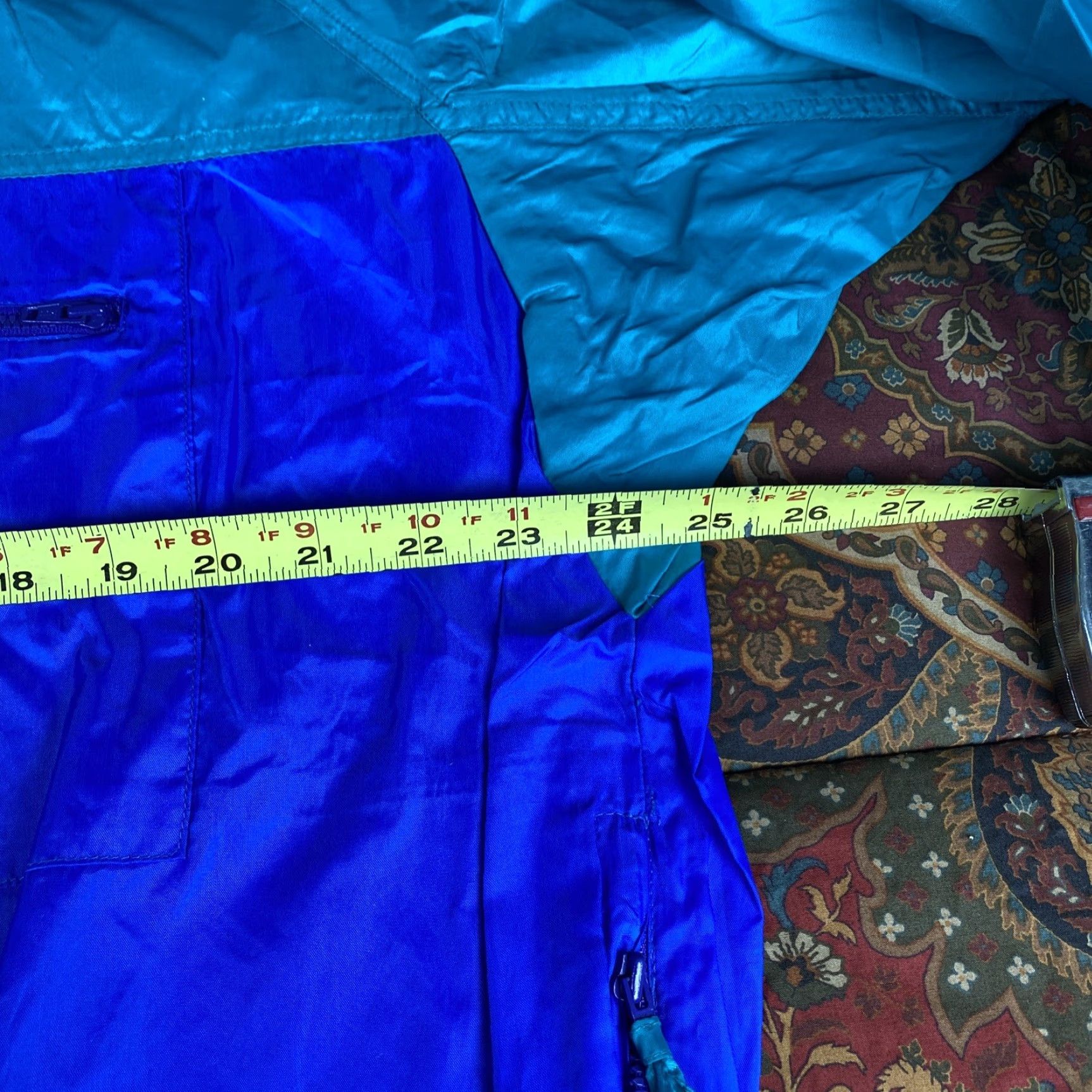 American Eagle Outfitters VINTAGE American Eagle Outfitters Windbreaker Jacket L 90s Aqua Men's Blue Size US L / EU 52-54 / 3 - 5 Thumbnail