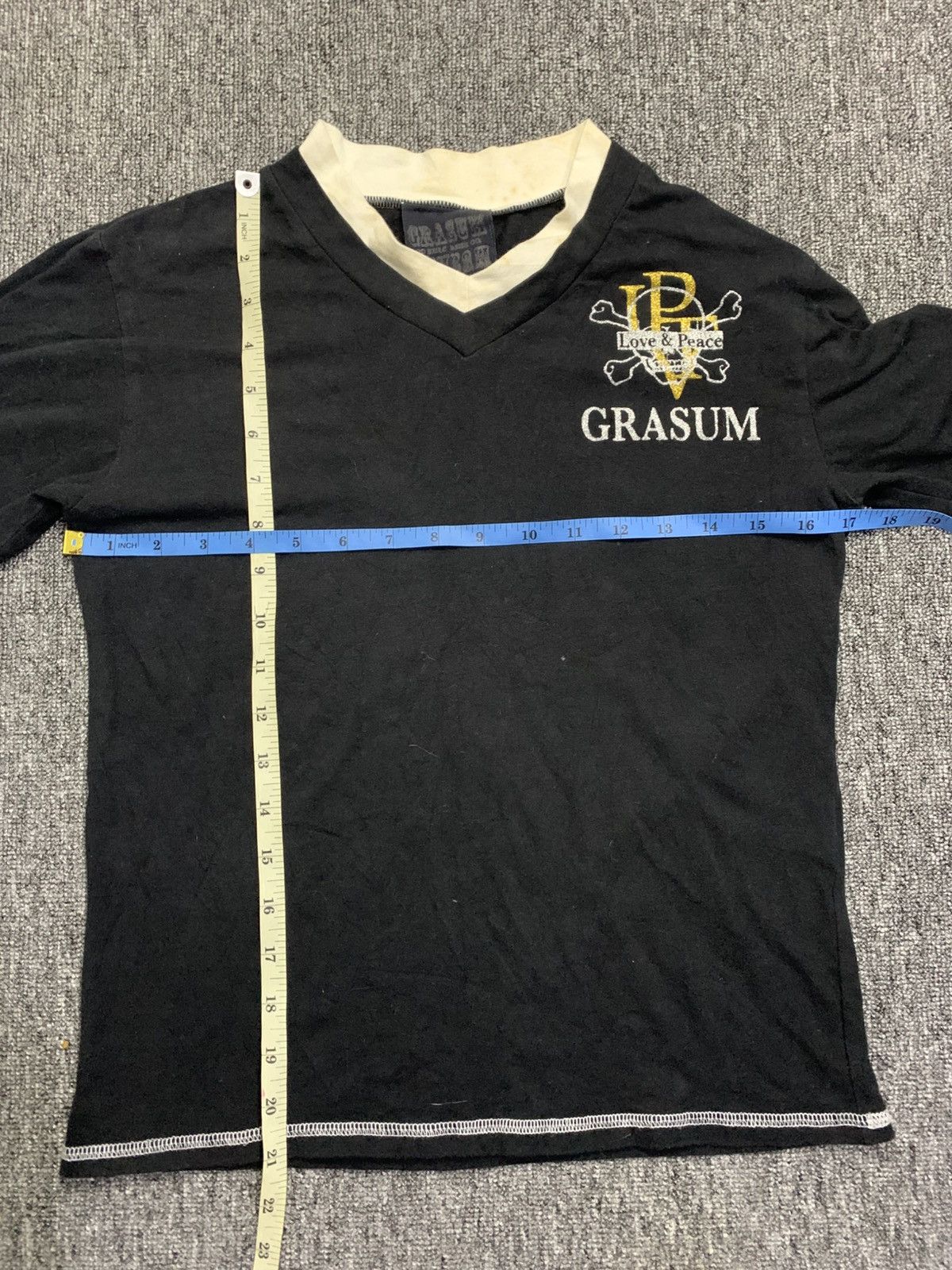 Hysteric Glamour Brilliant Grasum Brand Double Layers Crop Long Sleeve Size S / US 4 / IT 40 - 10 Thumbnail