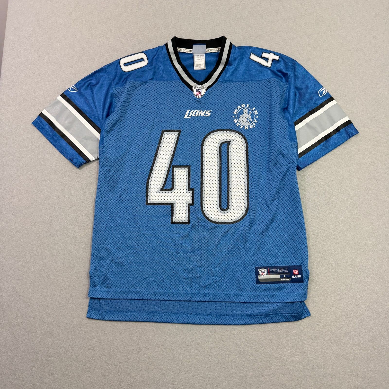 Vintage Vintage Kid Rock 40th Birthday Bash Detroit Lions Jersey Size US L / EU 52-54 / 3 - 1 Thumbnail