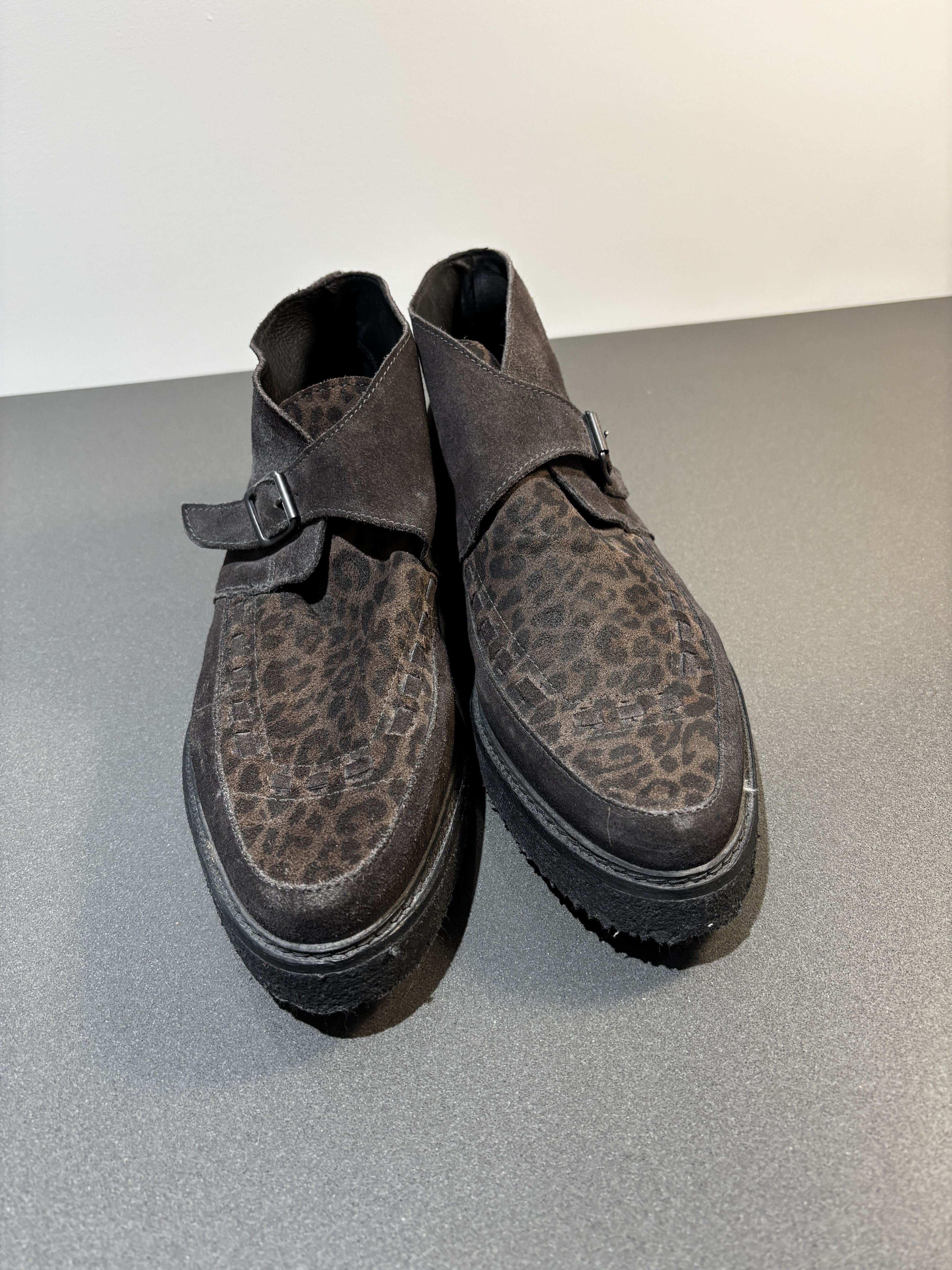 Allsaints All Saints Leopard Suede Shoe Size US 12 / EU 45 - 1 Thumbnail