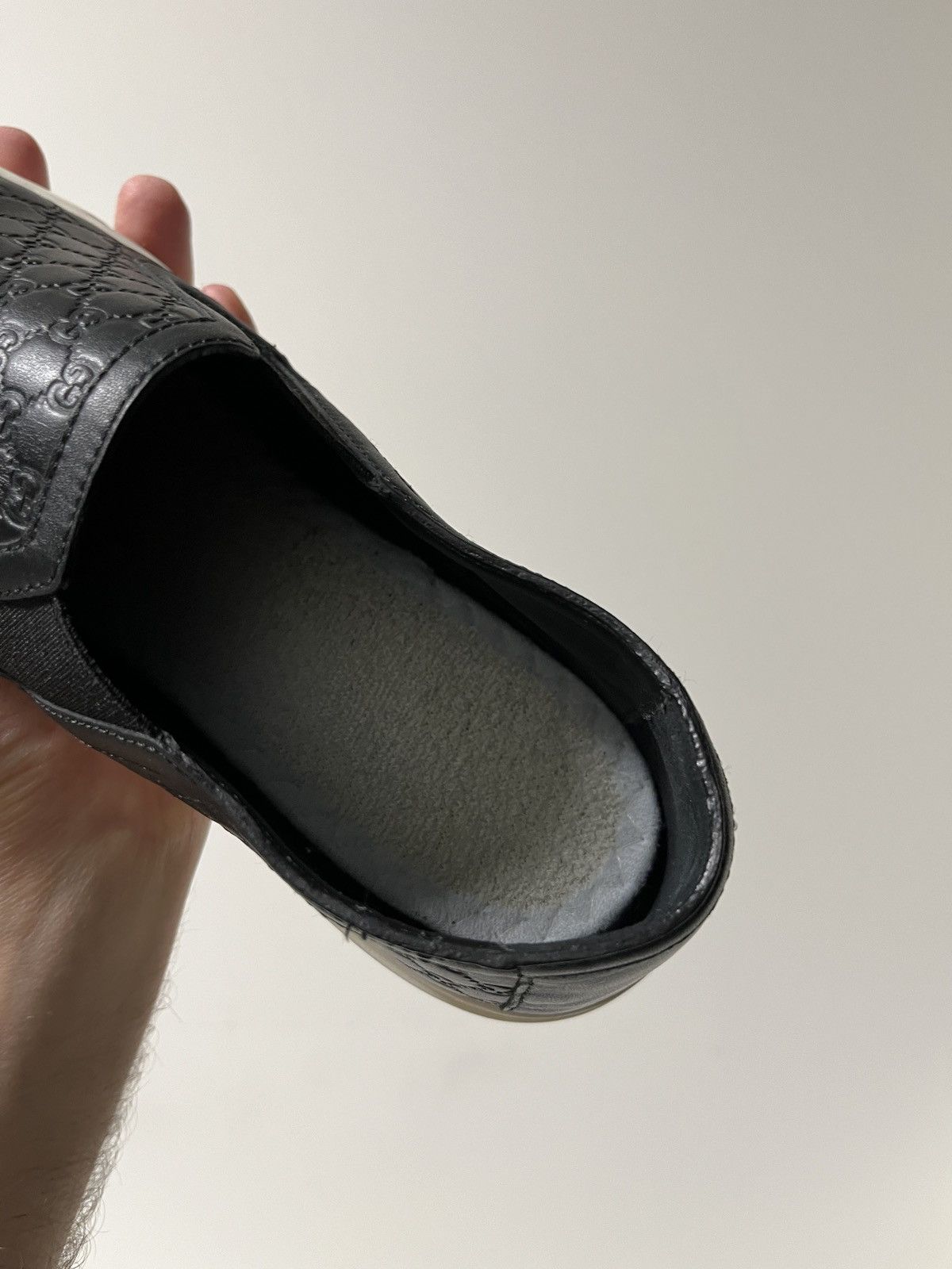 Gucci Gucci Microguccissima Monogram Leather Slip On Size US 7 / IT 37 - 15 Thumbnail