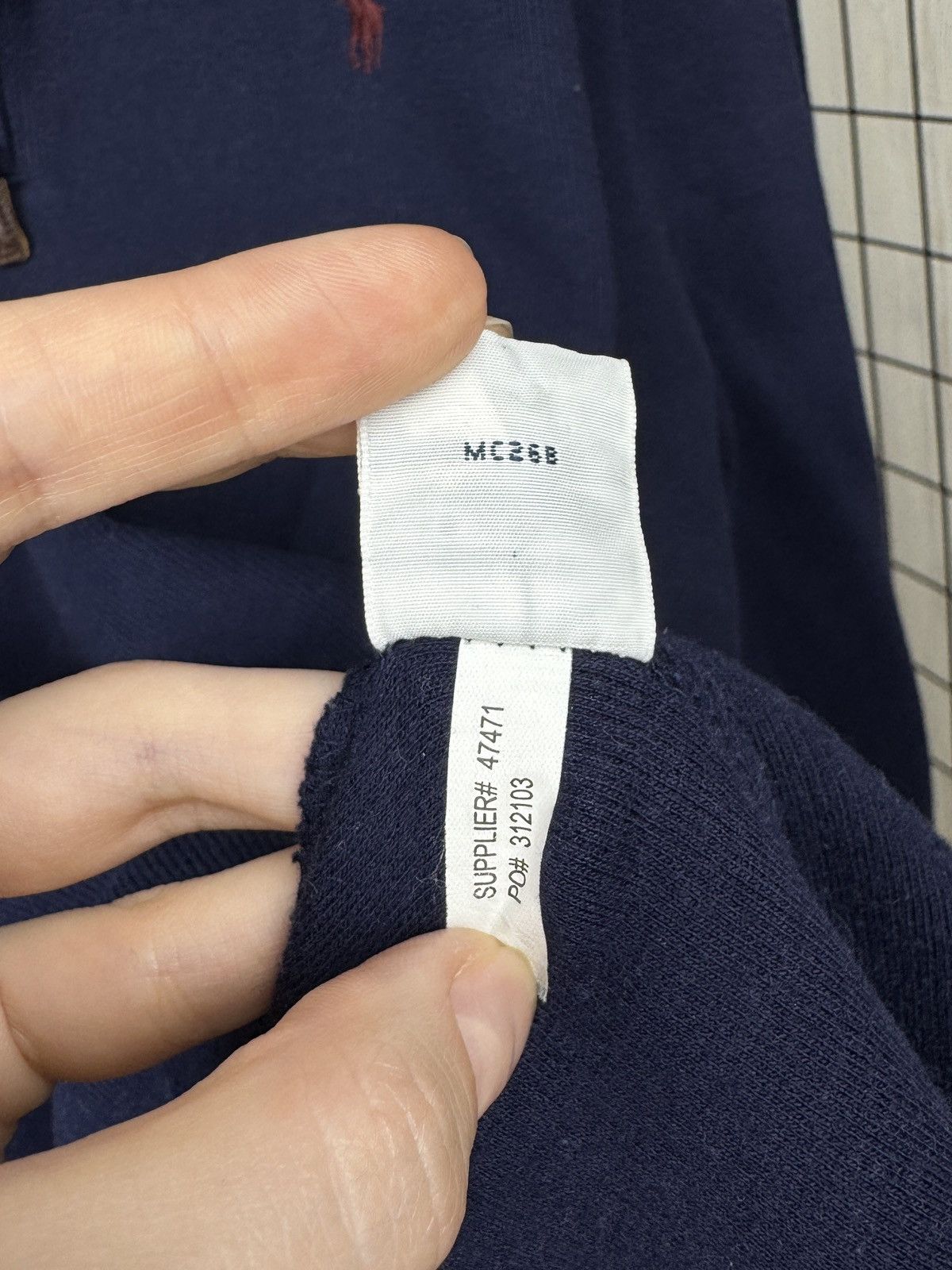 Polo Ralph Lauren Polo Ralph Lauren vintage 1/4 zip navy blue pullover sweater Size US XL / EU 56 / 4 - 10 Thumbnail