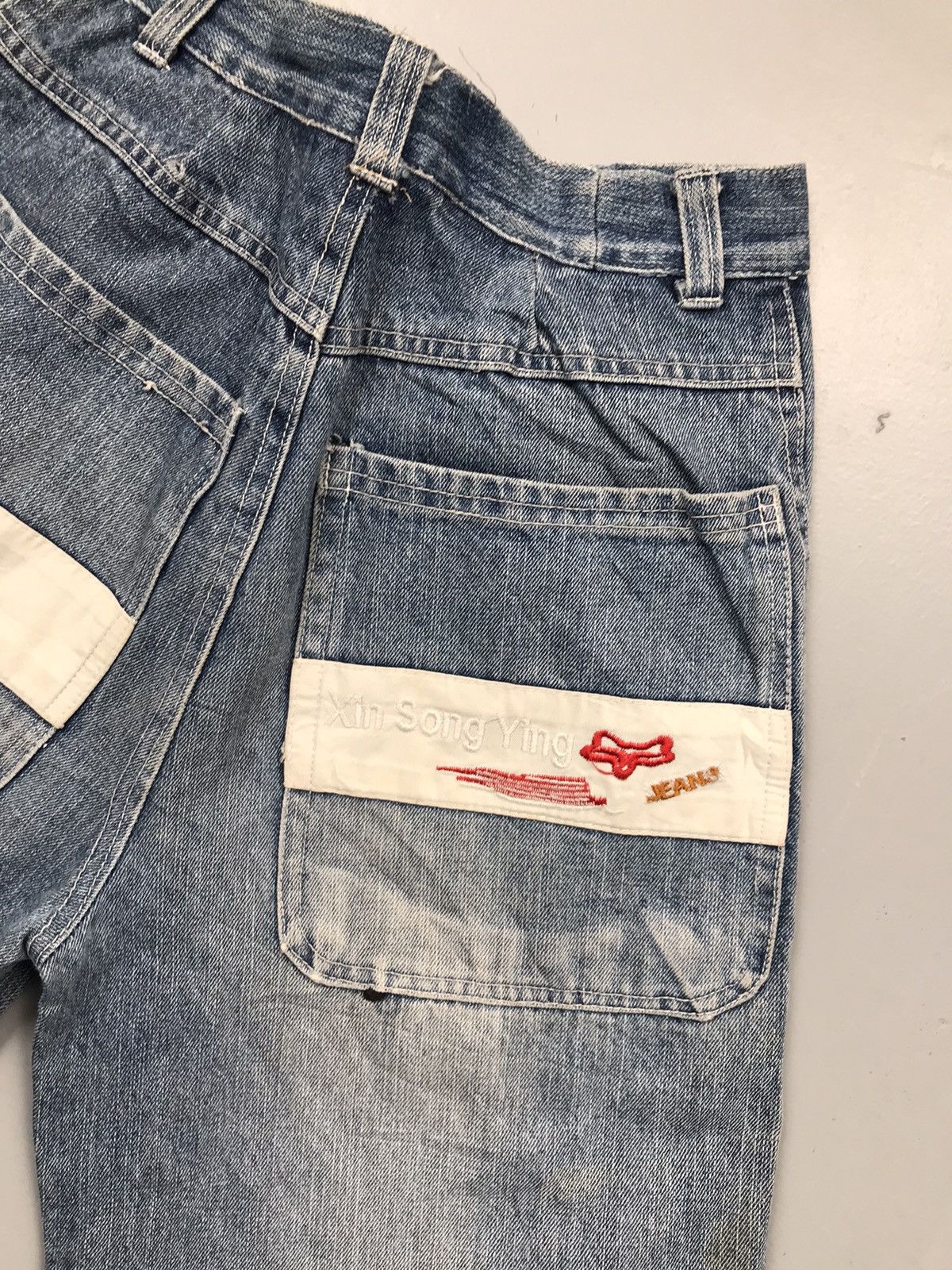JNCO Vintage Xin song ying cargodenim Size 24" / US 00 / IT 34 - 9 Thumbnail