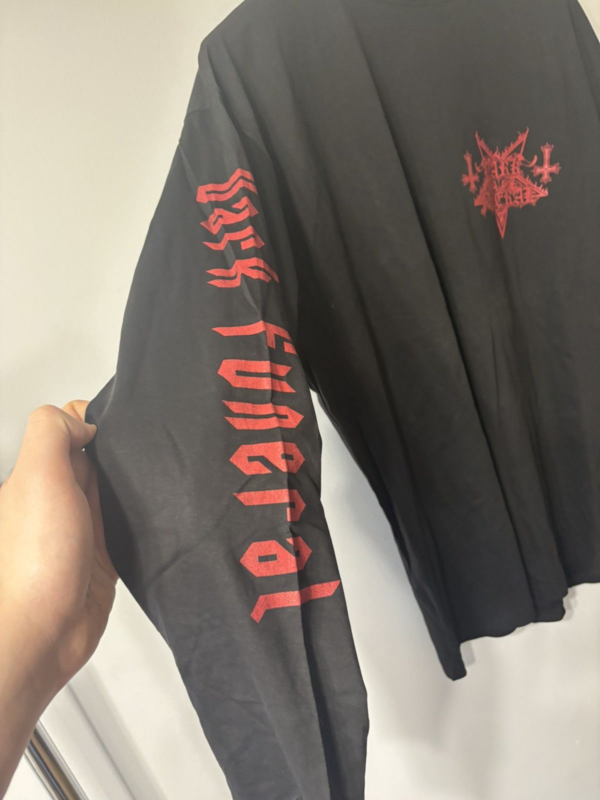 Vintage Vintage Dark Funeral 2002 Bound to Evil Rare Longsleeve Size US XL / EU 56 / 4 - 9 Thumbnail