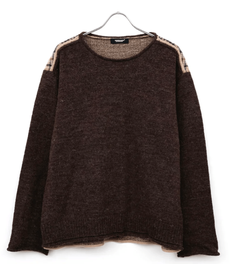 Undercover BNWT AW25 UNDERCOVER CHECK BACK SWEATER 2 Size US M / EU 48-50 / 2 - 11 Thumbnail