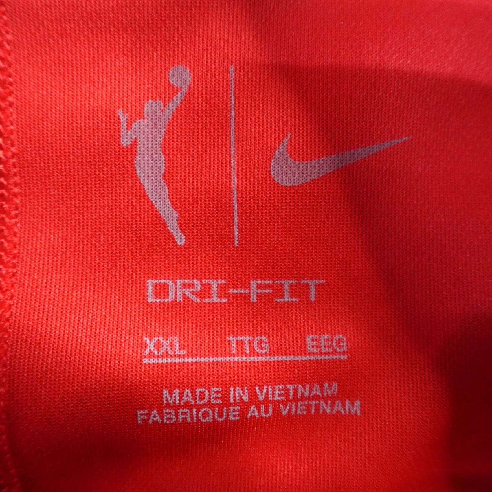 Nike Nike Washington Mystics Polo Shirt 2XL Red Dri-Fit DR8053 Polo Men Short Sleeve Collared Button Golf Shirt Size US XXL / EU 58 / 5 - 6 Thumbnail