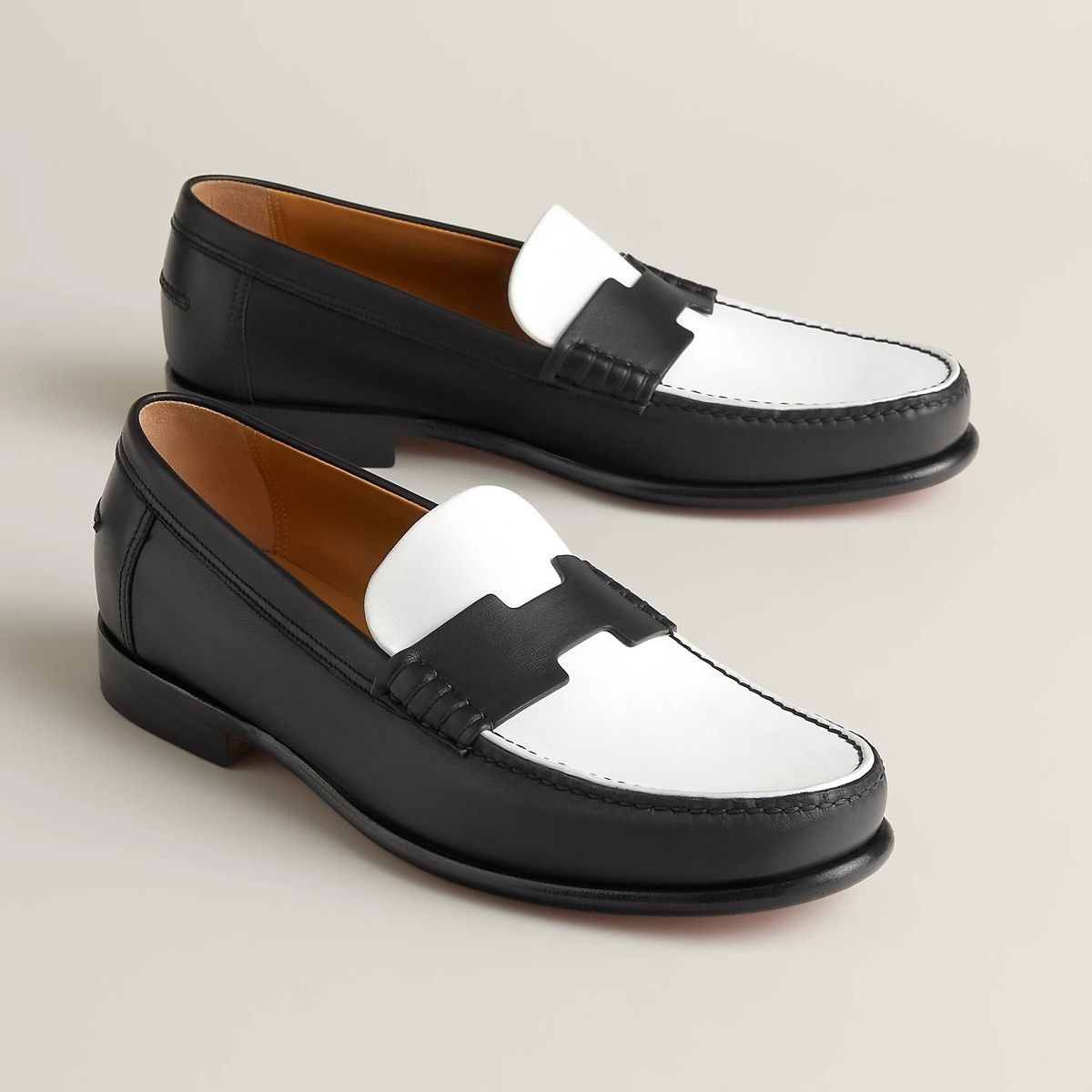 Hermes Hermes Kennedy Leather Loafer NEW 1400$ Size US 7.5 / EU 40-41 - 2 Thumbnail