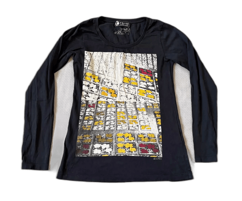 Hysteric Glamour Vintage Long Sleeve Floral Graphic T-Shirt Size M / US 6-8 / IT 42-44 - 1 Thumbnail
