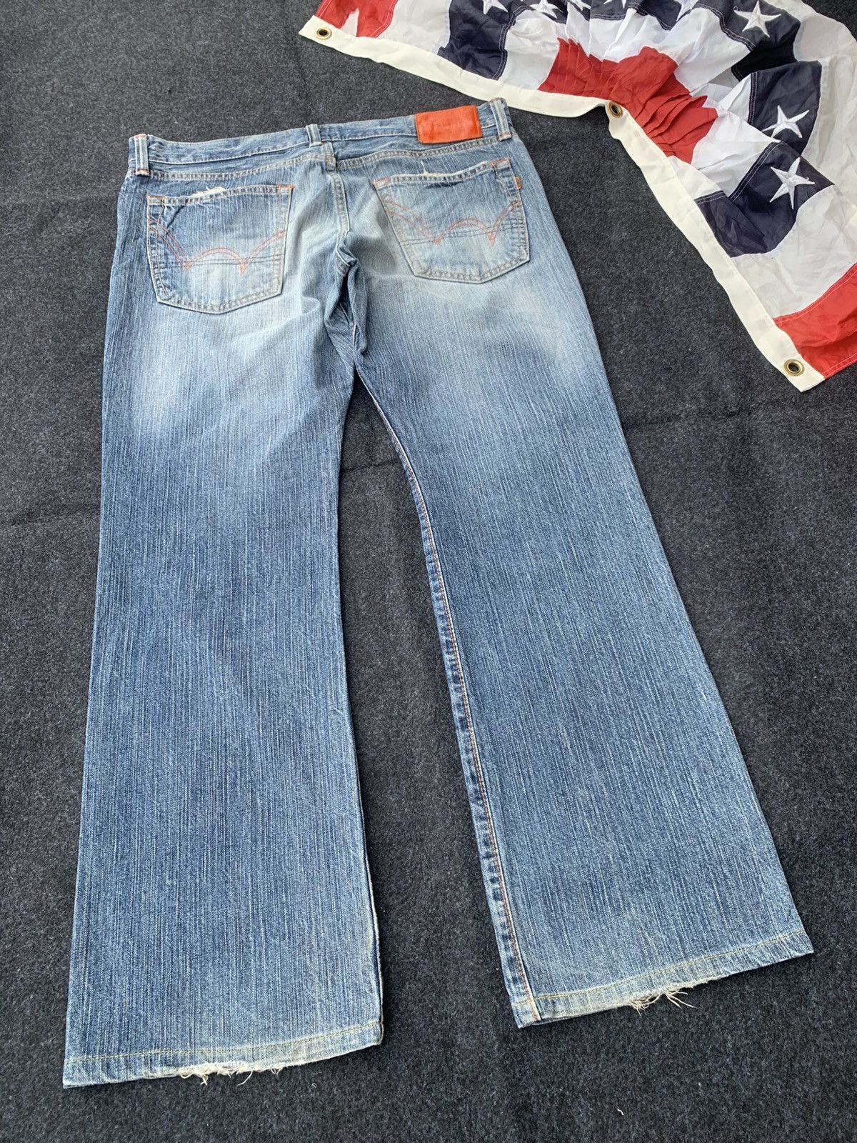 Edwin Flare Edwin Lot 505 x 511 non selvedge.made in Japan. Size US 36 / EU 52 - 2 Thumbnail