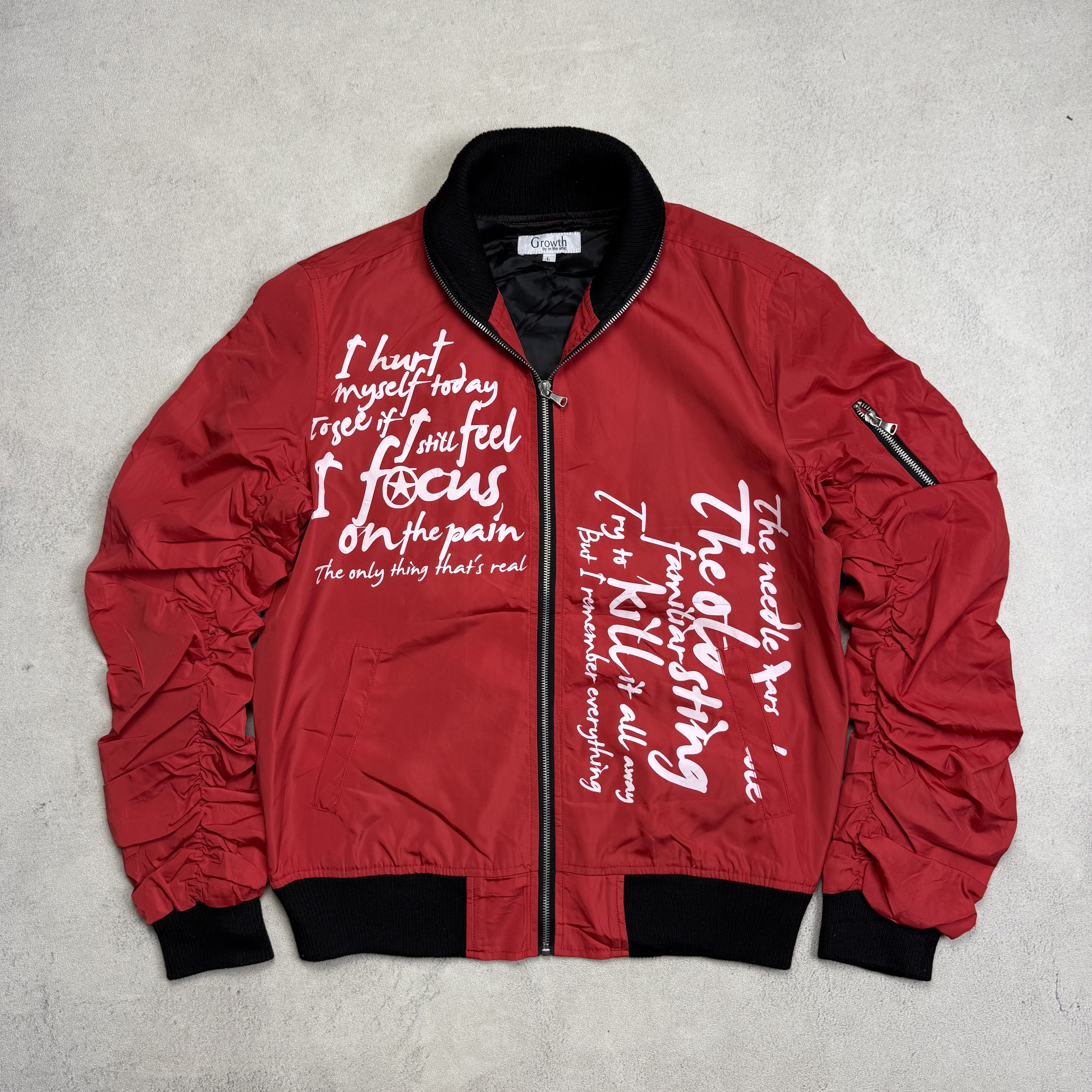 Japanese Brand GROWTH In The Attic Wrinkled Jacket Size US L / EU 52-54 / 3 - 2 Thumbnail