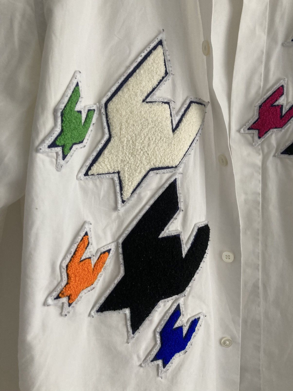 Kris Van Assche Kris Van Assche White Poplin Shirt Size US M / EU 48-50 / 2 - 4 Thumbnail