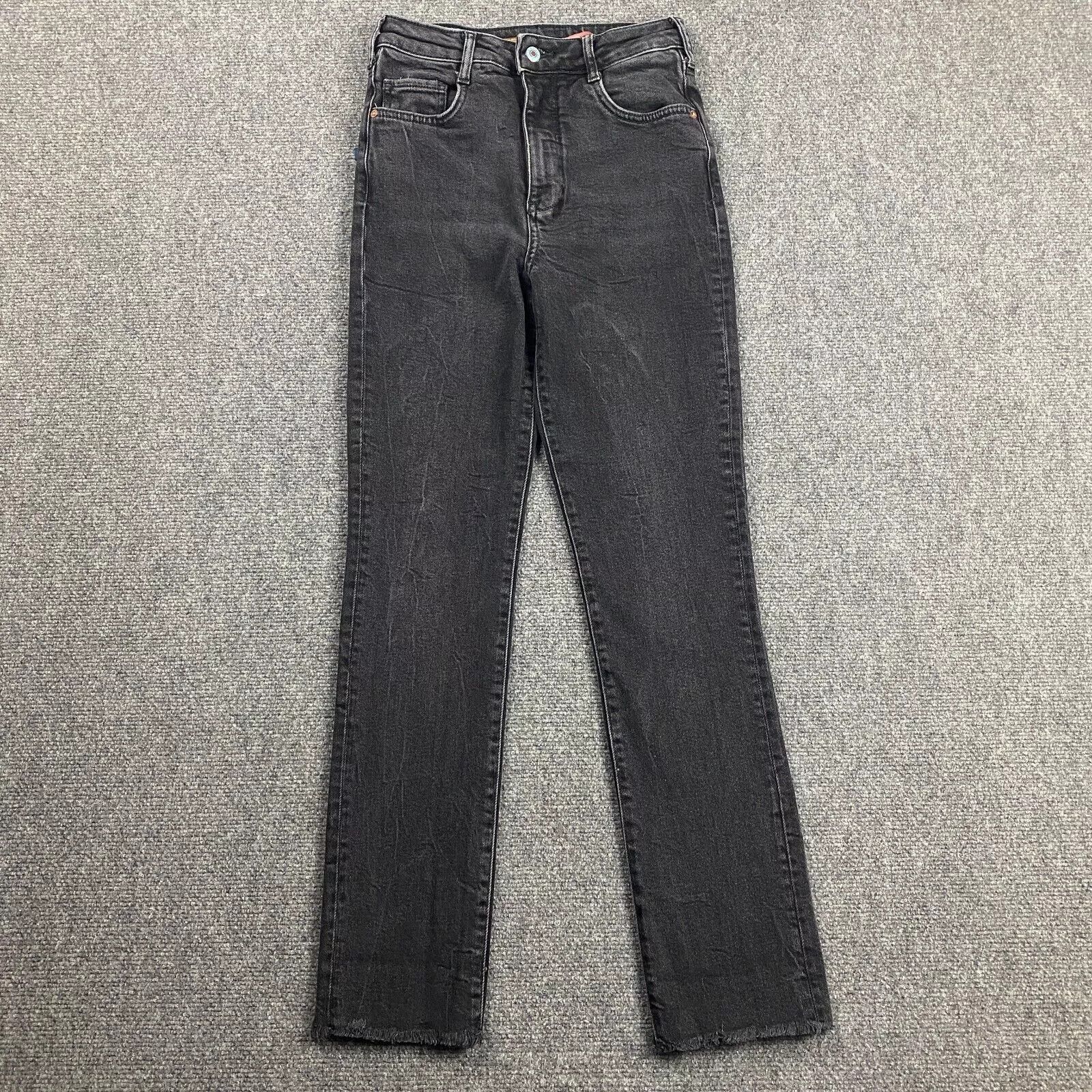 Other Pilcro Anthropologie Women's 27 Cigarette Charcoal Wash Size 27" / US 4 / IT 40 - 1 Thumbnail