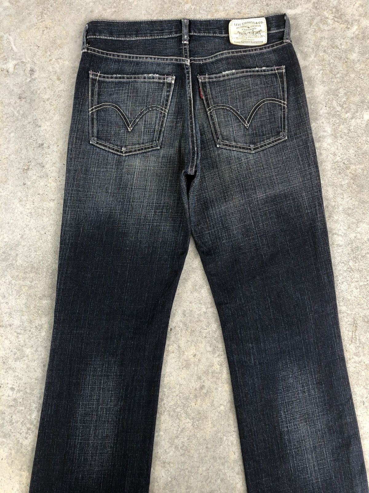 If Six Was Nine Y2k Levi’s 507 Flared Jeans Distressed Jeans Size US 31 - 8 Thumbnail