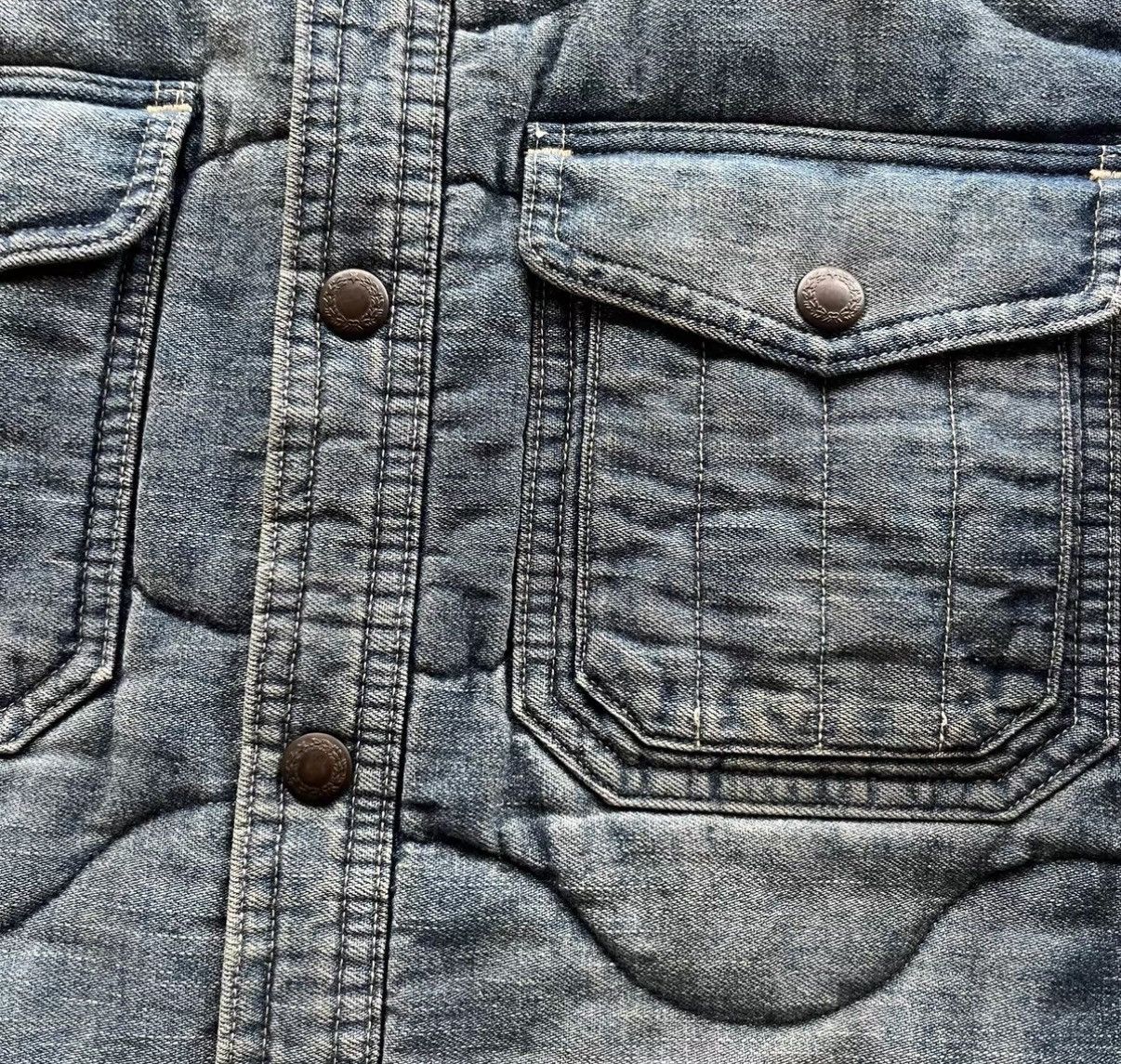 Denim & Supply Ralph Lauren Denim Supply Quilted Denim Shirt - Ralph Lauren K22 Size US S / EU 44-46 / 1 - 6 Thumbnail