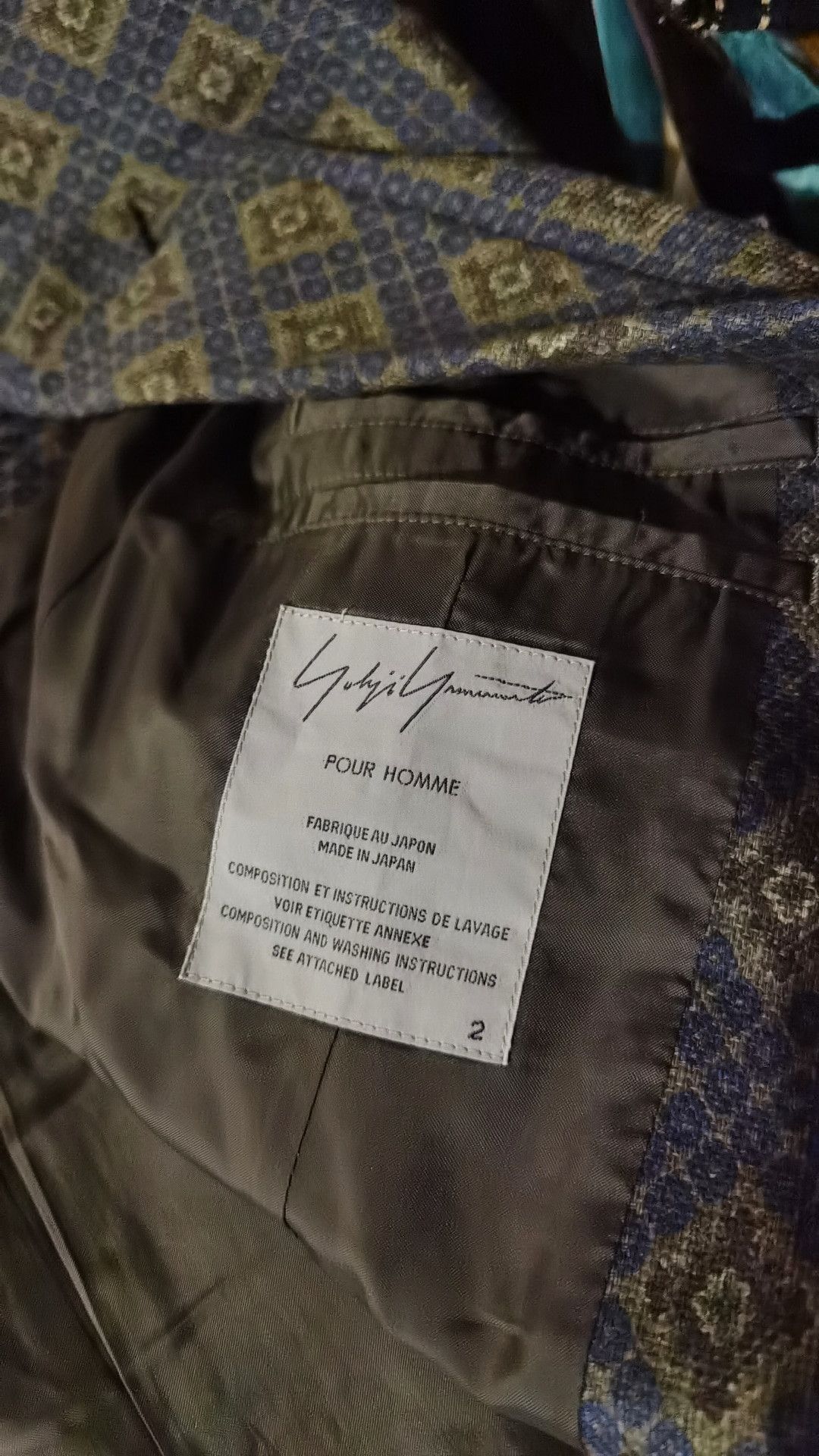 Yohji Yamamoto Yohji Yamamoto POUR HOMME Suit Made in Japan Size 40R - 3 Thumbnail