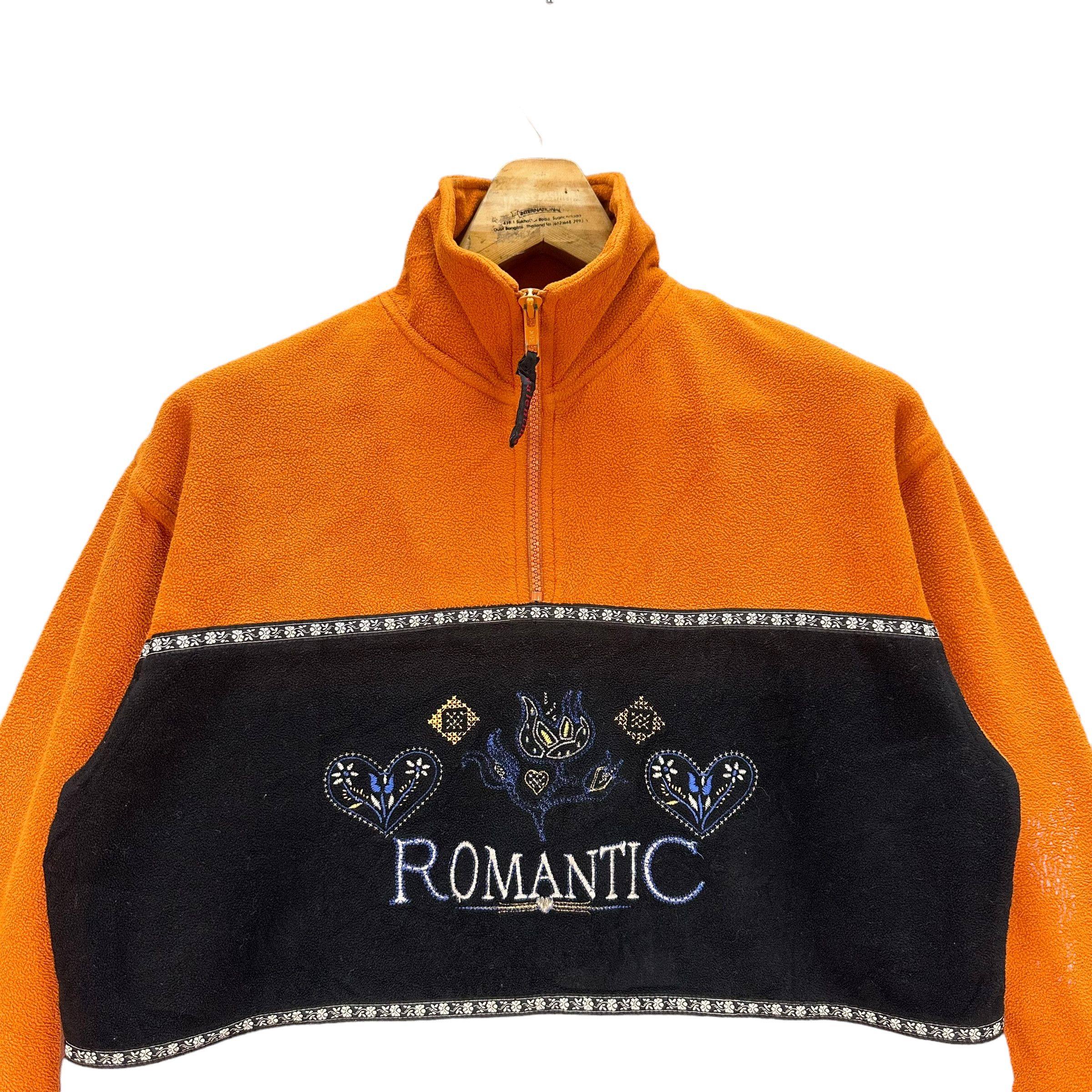 Valentino Orlandi VALENTINO ORLANDI ROMANTIC EMBROIDERY LOGO FLEECE #8963-43 Size US M / EU 48-50 / 2 - 2 Thumbnail