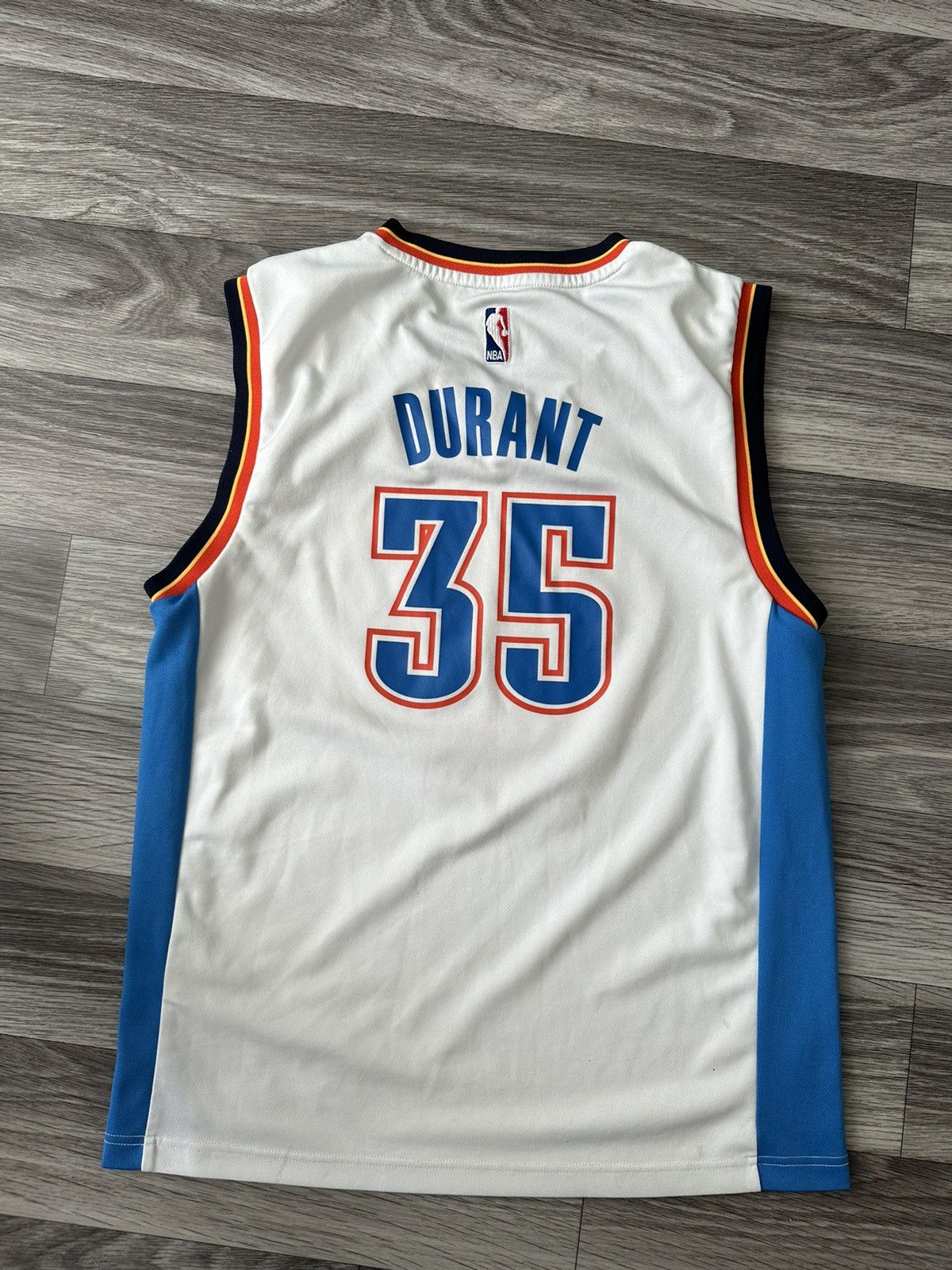 Adidas Adidas NBA Oklahoma Thunder Kevin Durant 35 shirt jersey hyp Size US M / EU 48-50 / 2 - 2 Thumbnail