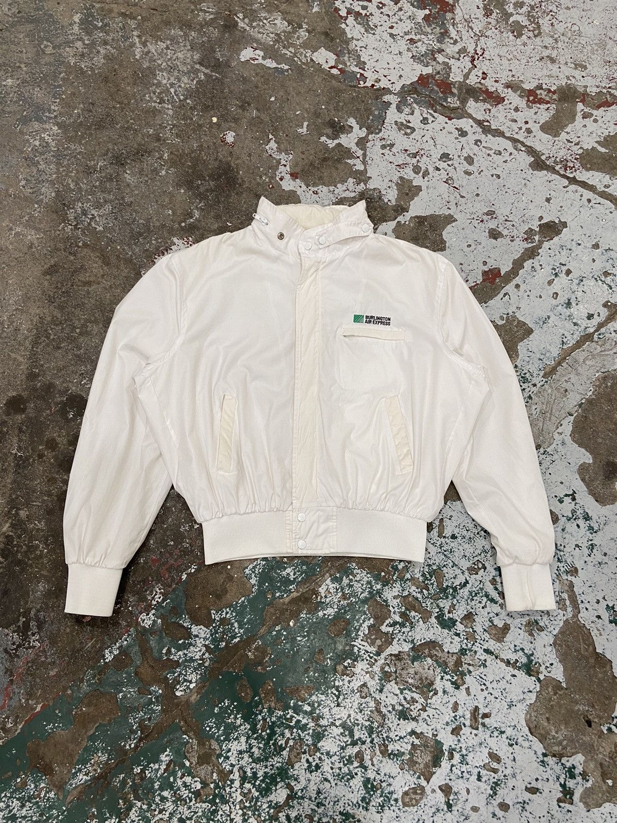 Burlington × Vintage Vintage 1980s White Boxy Jacket Size US XL / EU 56 / 4 - 1 Thumbnail