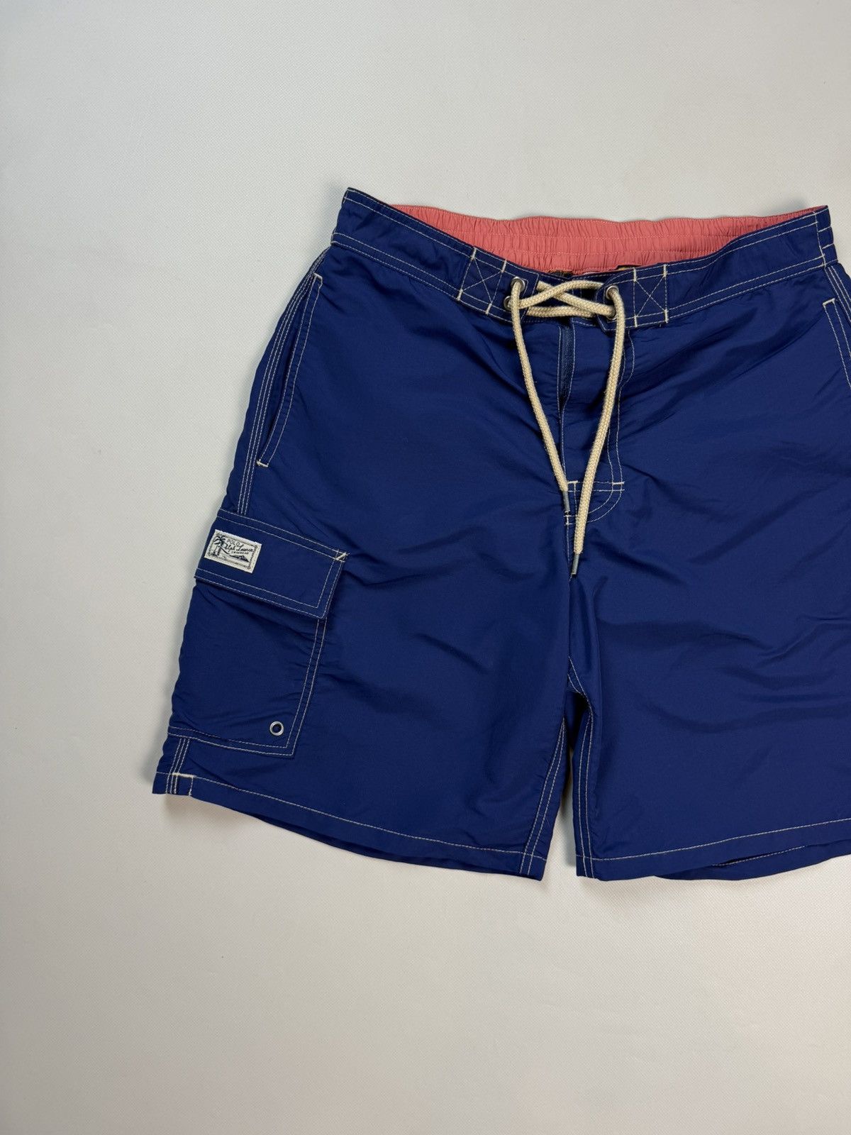 Polo Ralph Lauren Polo Ralph Lauren Nylon Cargo Pocket Beach Swimming Shorts Size US 30 / EU 46 - 2 Thumbnail