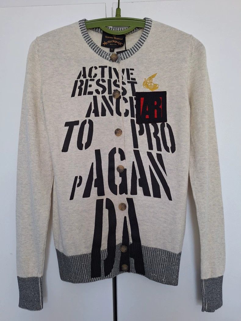 Vivienne Westwood Vivienne Westwood Women's Knit Cardigan - dmc Size US S / EU 44-46 / 1 - 1 Thumbnail